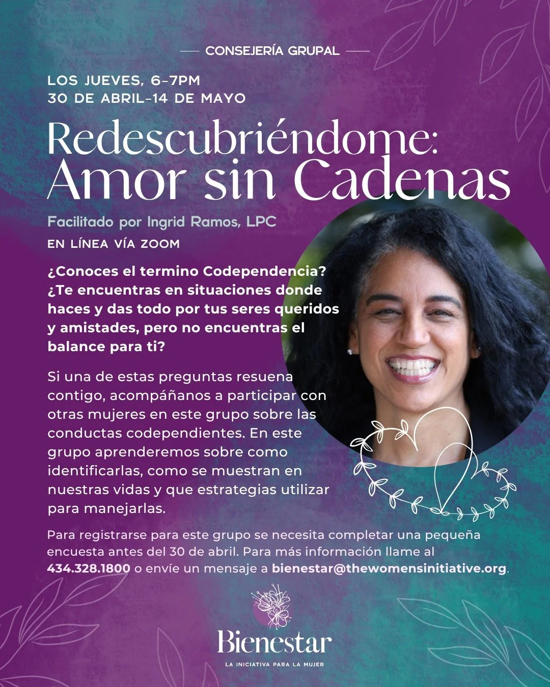 Are you familiar with the term codependency? Do you find yourself in situations where you give everything to your loved ones and friends but struggle to find balance for yourself? If one of these questions resonates with you, join us and connect with