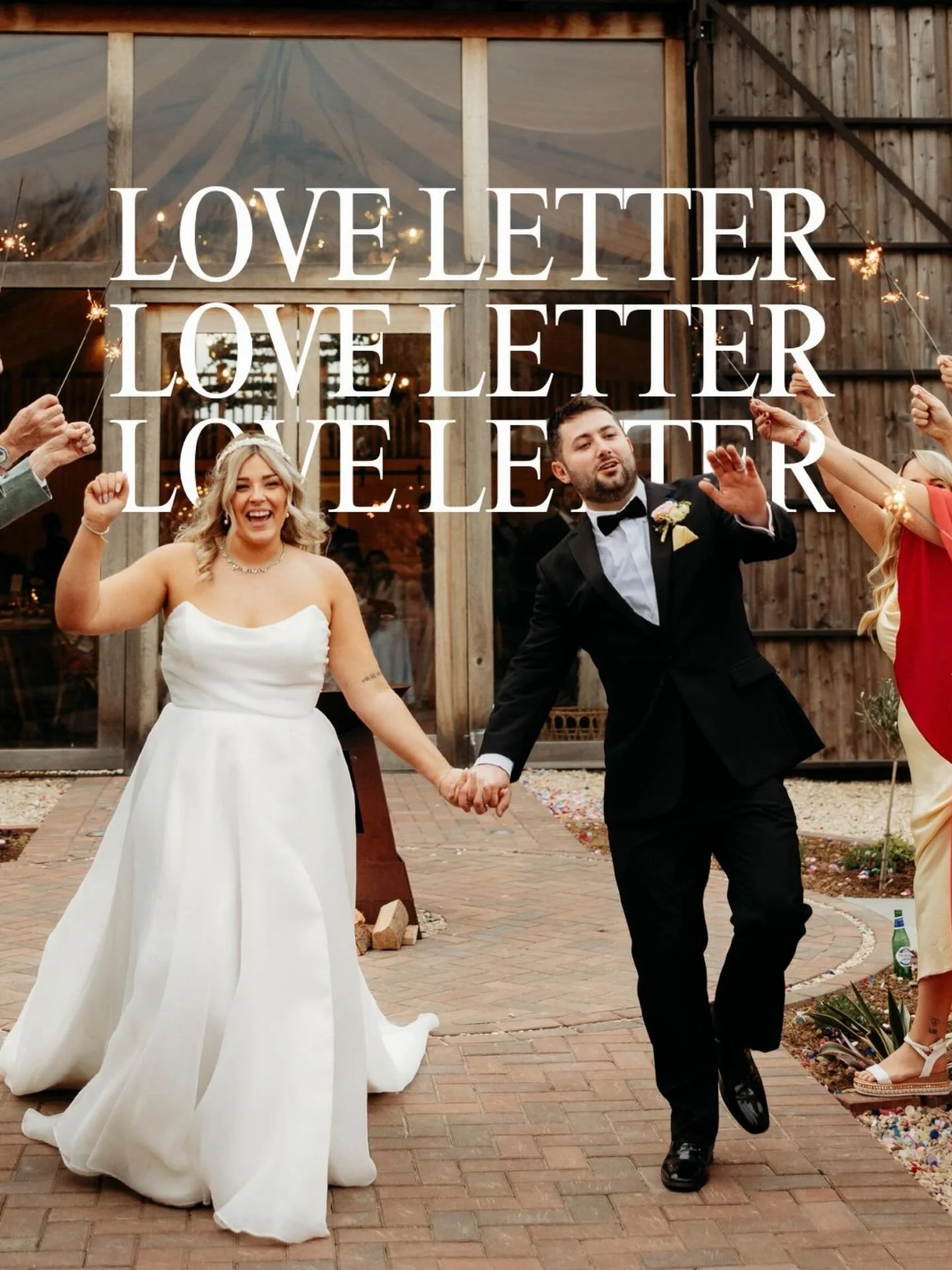 Nothing we love more than a love letter! 

When you&rsquo;re booking your photographer, of course you&rsquo;re looking a reviews, but to us, it&rsquo;s so much more than a review.

We do this job because we genuinely love it. Capturing your day and p