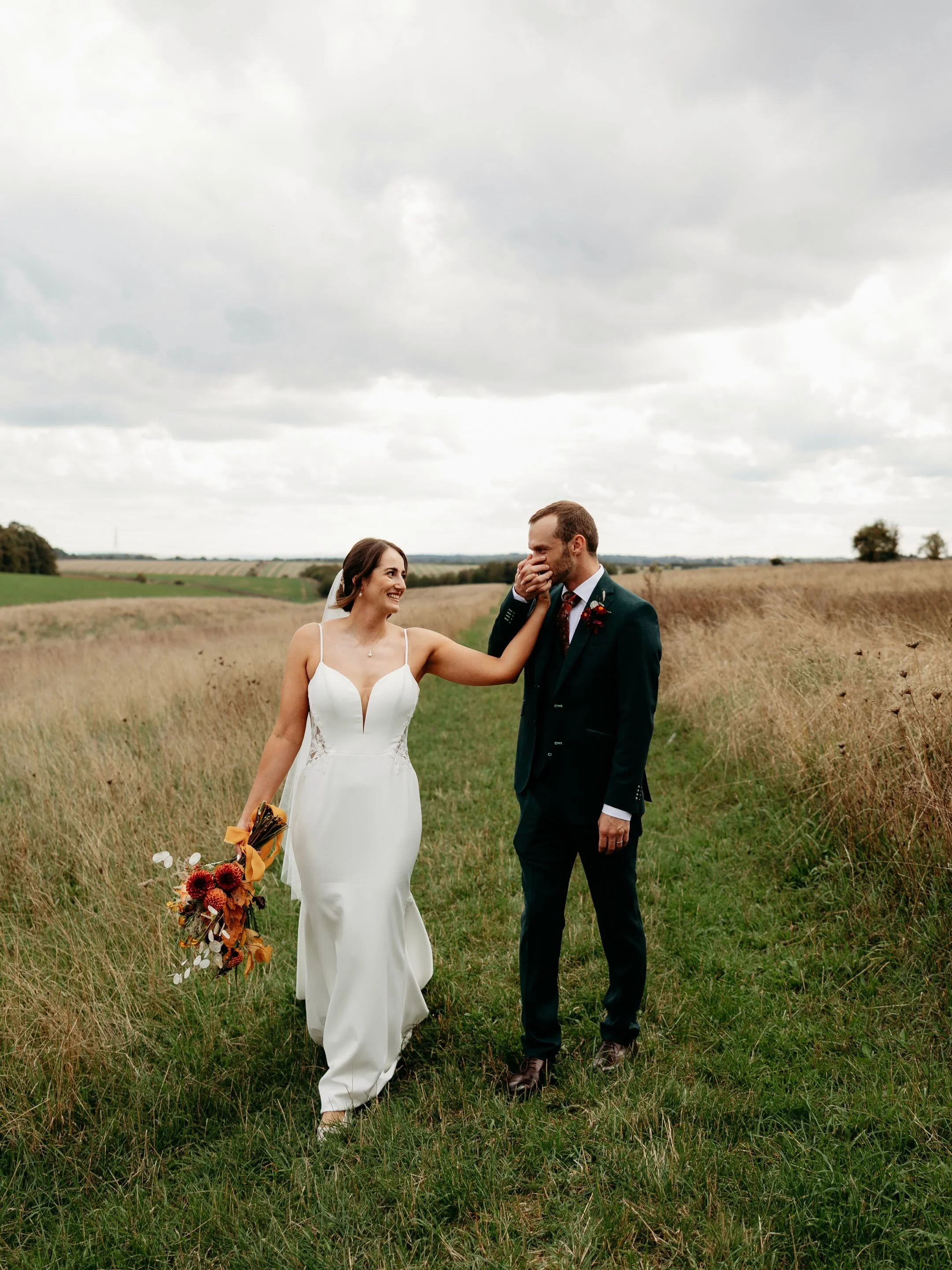 What an absolute pleasure it was to be back at Stone Barn - an even bigger pleasure to meet little Nellie (Nellie is the dog) 🐾 

Congratulations M &amp; C 💖 

Photographers: @jordhanphotography 
Venue: @stonebarnvenue 
Florist: @field_good_flowers