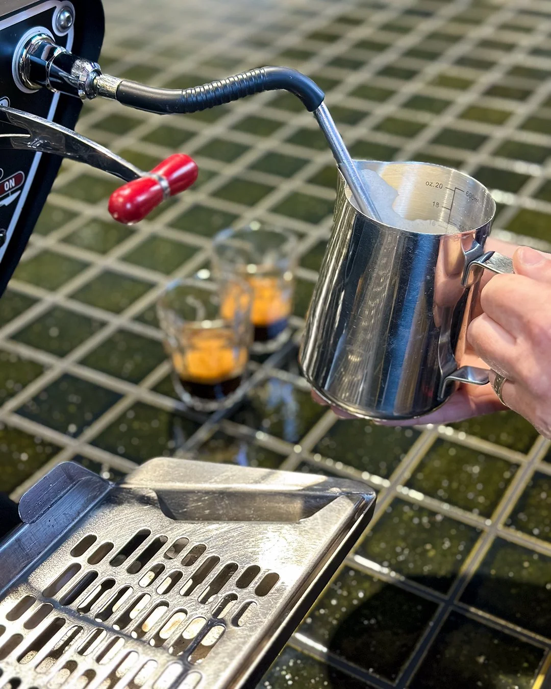 We&rsquo;ve been spending a bit of time with the machine. Dialling in means tasting everything. Making small changes. The coffee&rsquo;s getting better with every shot.