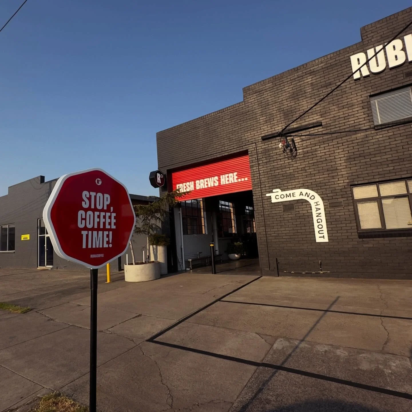 We&rsquo;re open.

Thanks to everyone who has supported Rubia so far. Looking forward to sharing the space with you. Come in and grab a brew. 7.30am - 12.30pm Mon - Fri