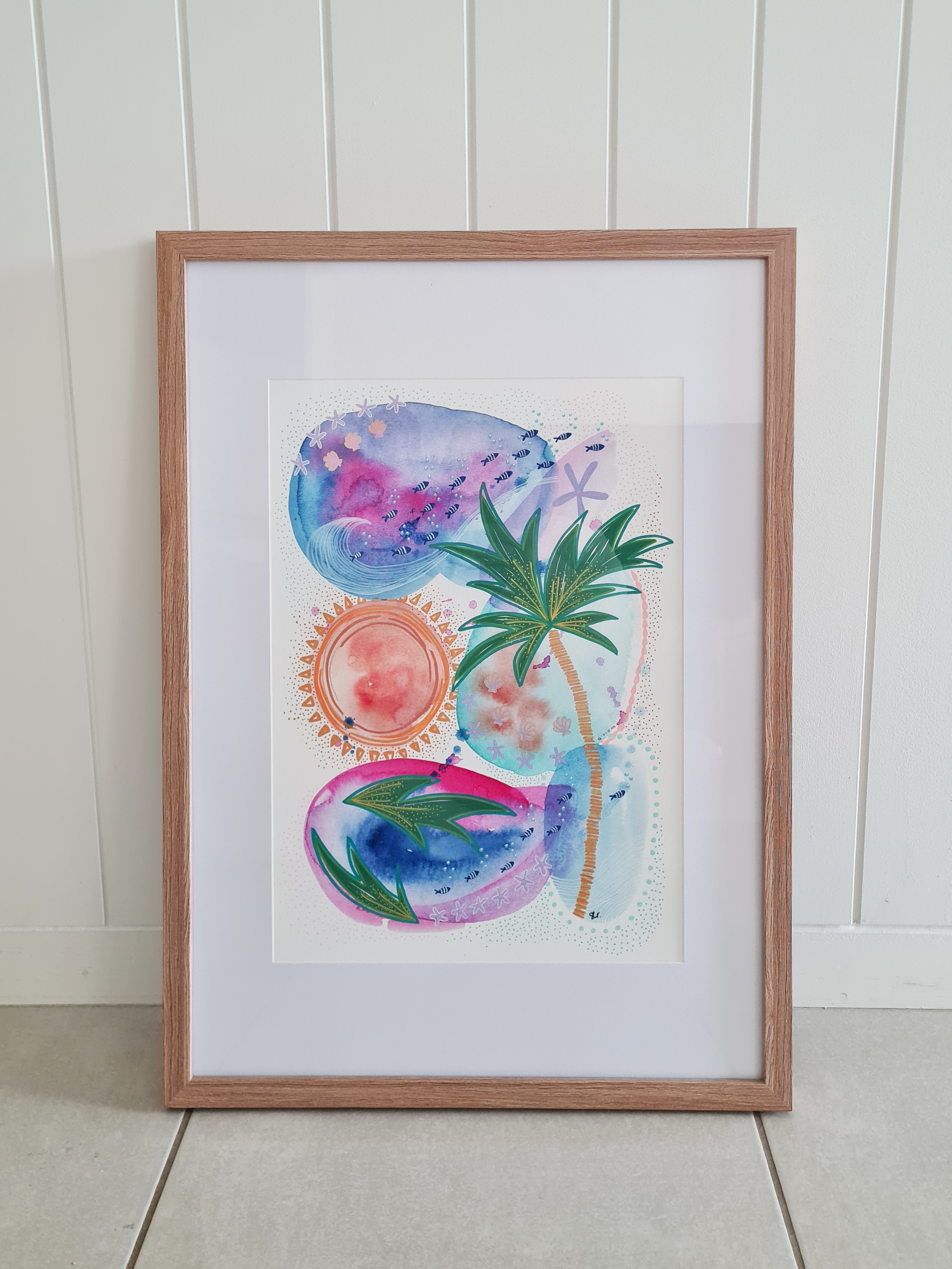 Watercolour & Ink Original Commission Pieces