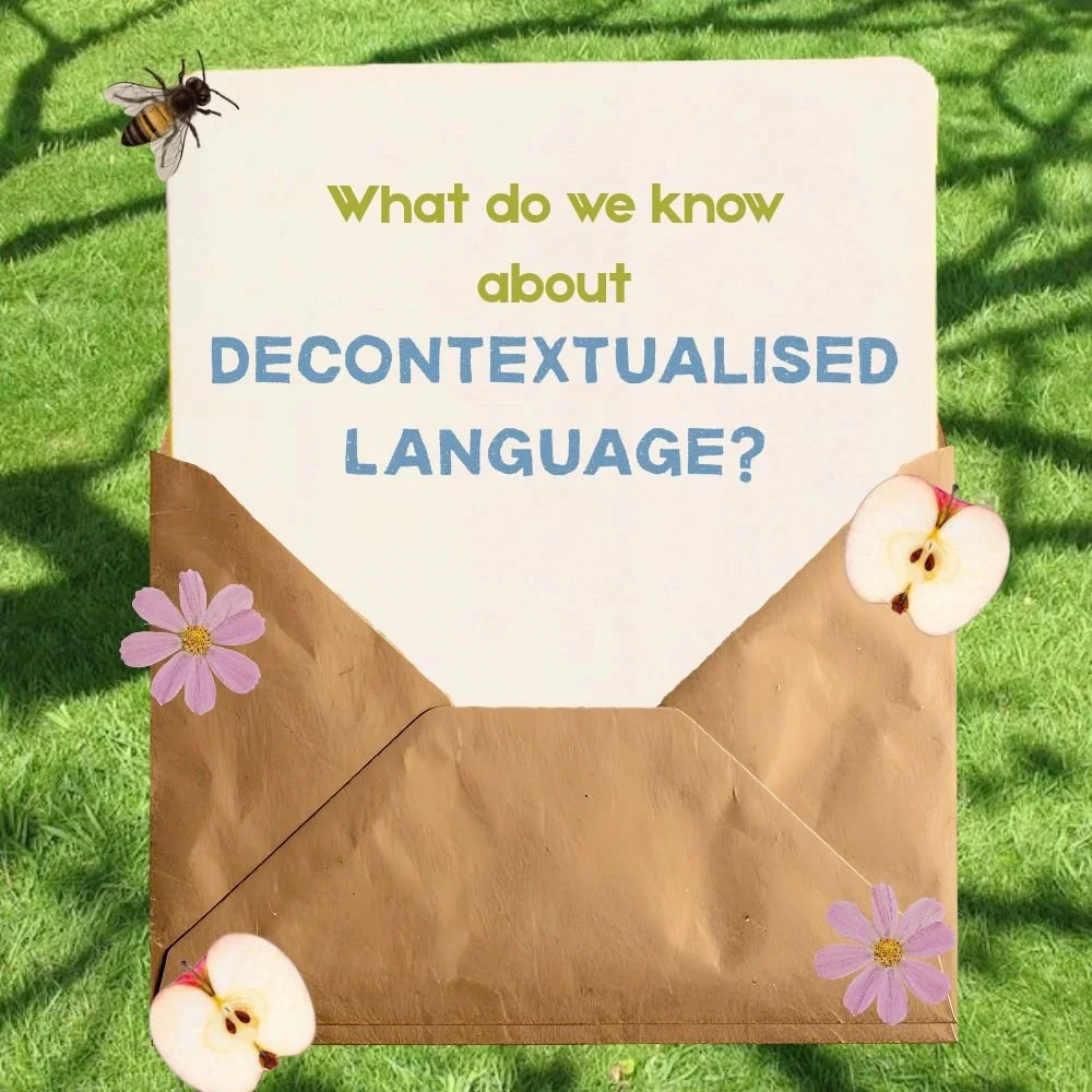 Decontextualised Language