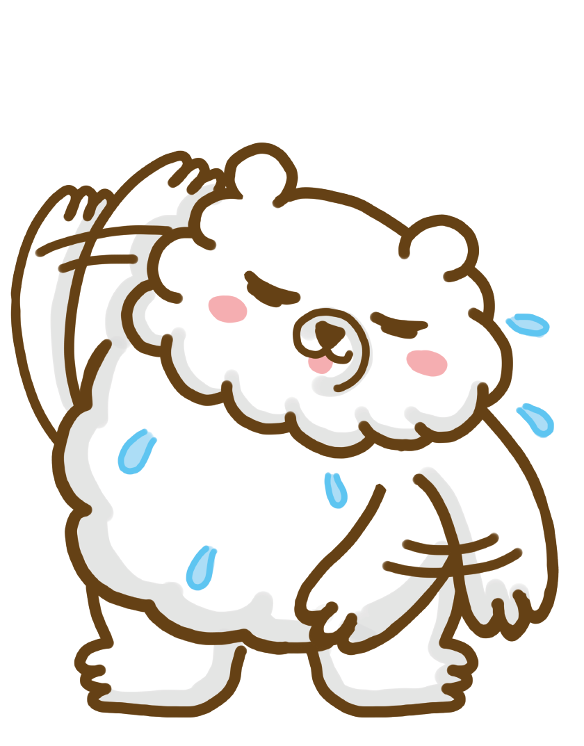 Illustration of customer dog, Roxy the poodle