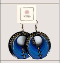 Hand Painted Ear Rings