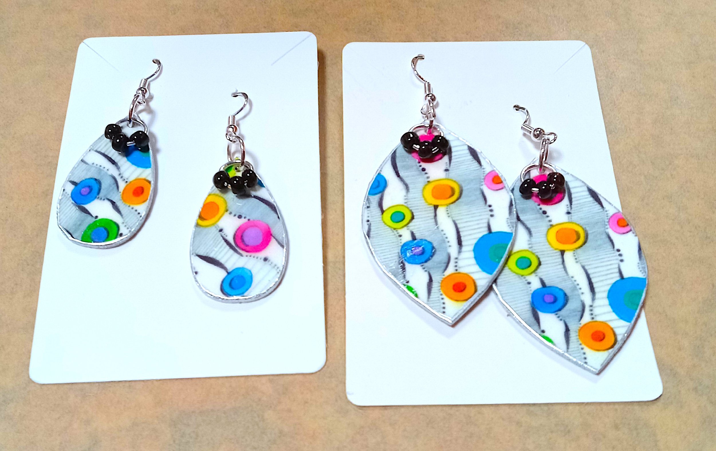 Earrings to Show - E34-A - Wooden earrings with Gooberz art - January 2026.jpg