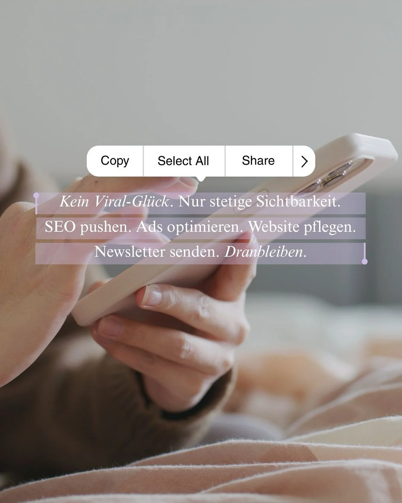 Na, wo setzt du aktuell am meisten dran, um online sichtbarer zu werden?

Schreib&rsquo;s mir in die Kommentare 👇🏼⌨️

XOXO Fabienne

onlinemarketing, digitalesmarketing, seotipps, seostrategie, googleadstipps, websiteoptimierung, conversionoptimier