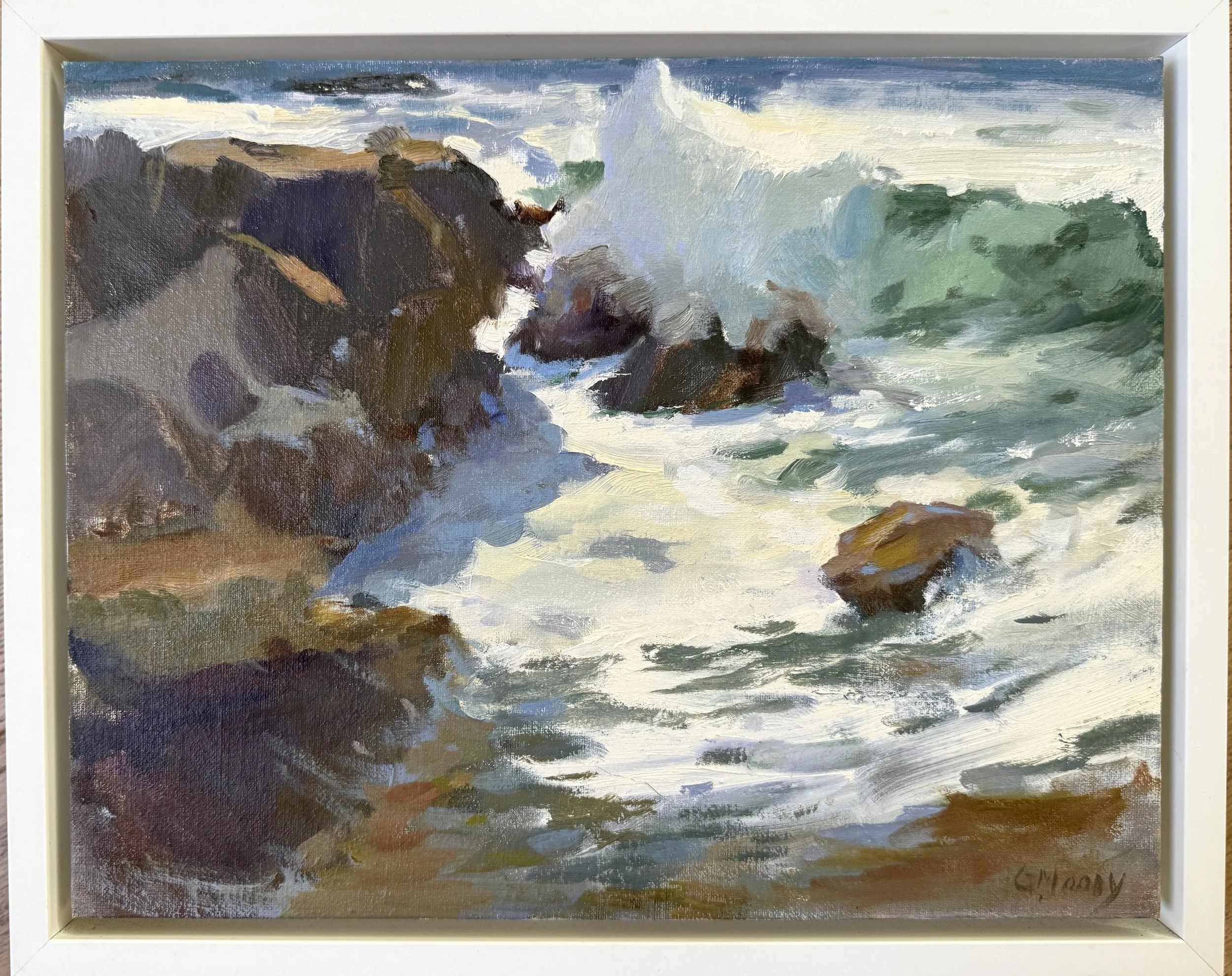 The Rocks 11 x 14 Oil