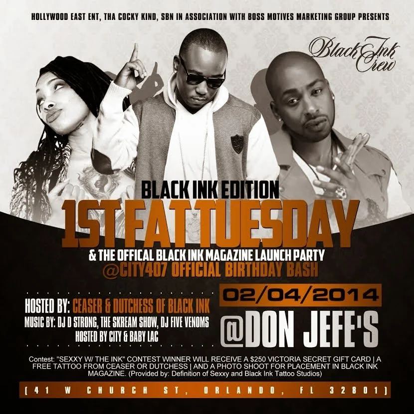 DJ 5 Venoms | 1stFatTuesday Orlando,FL