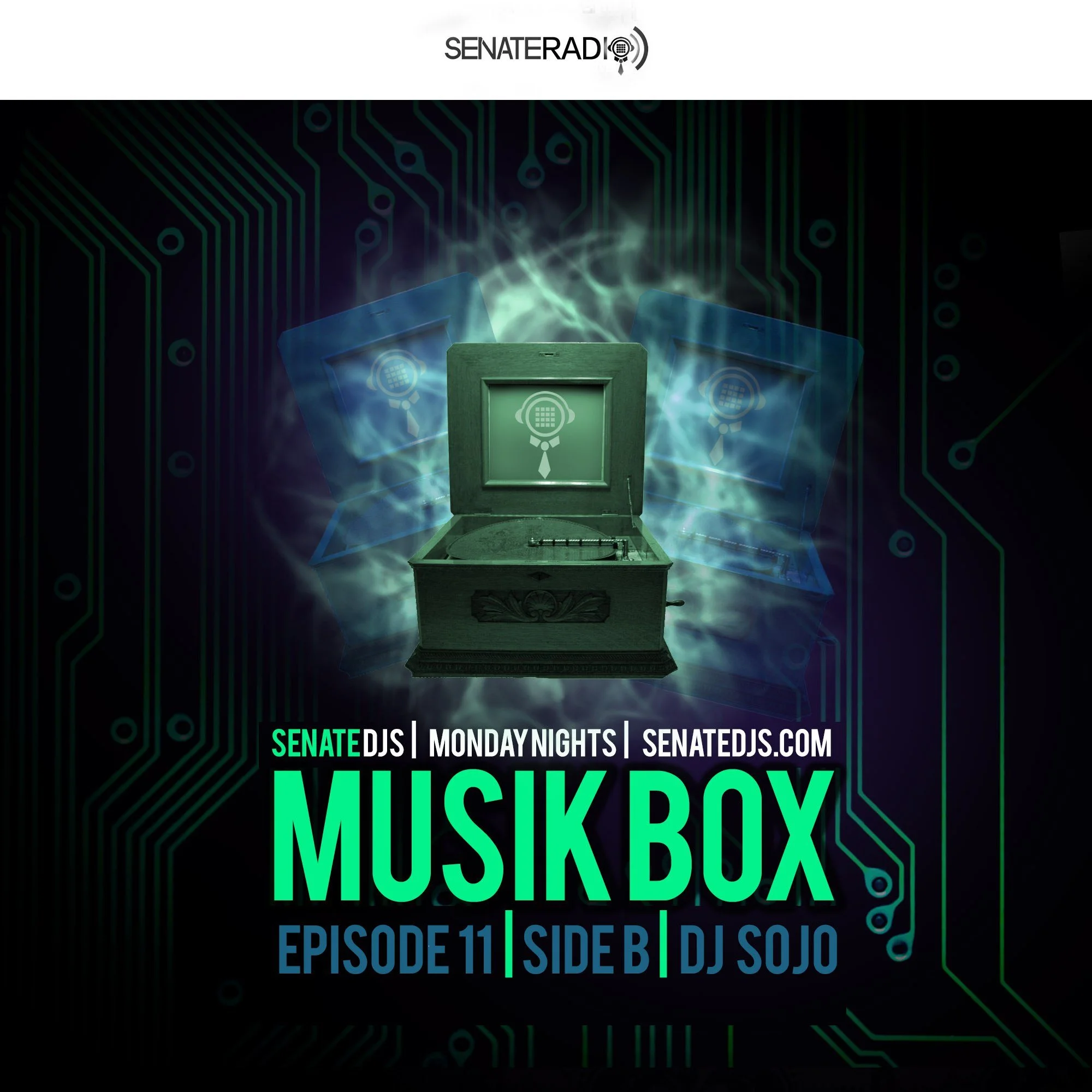Senate DJs| Musik Box - Volume 12| DJ Sojo| Side A | EDM Radio Show