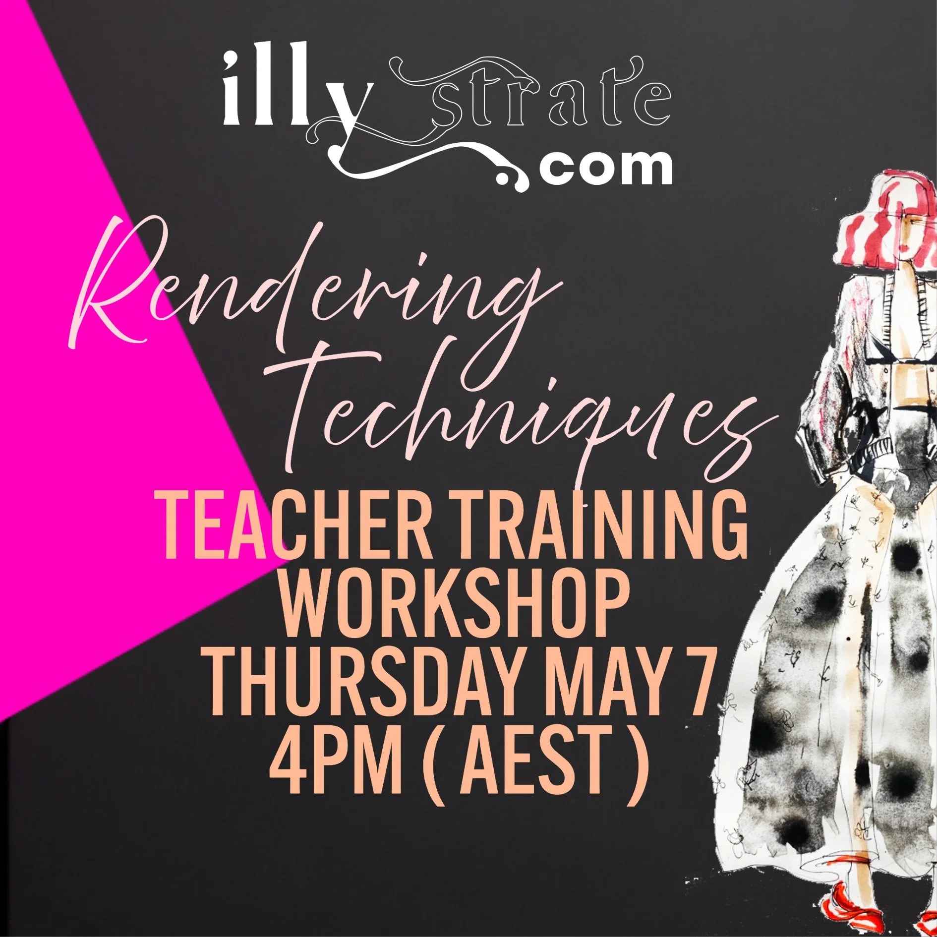 TEACHER TRAINING Rendering Techniques - MAY 7, 4PM ( AEST )