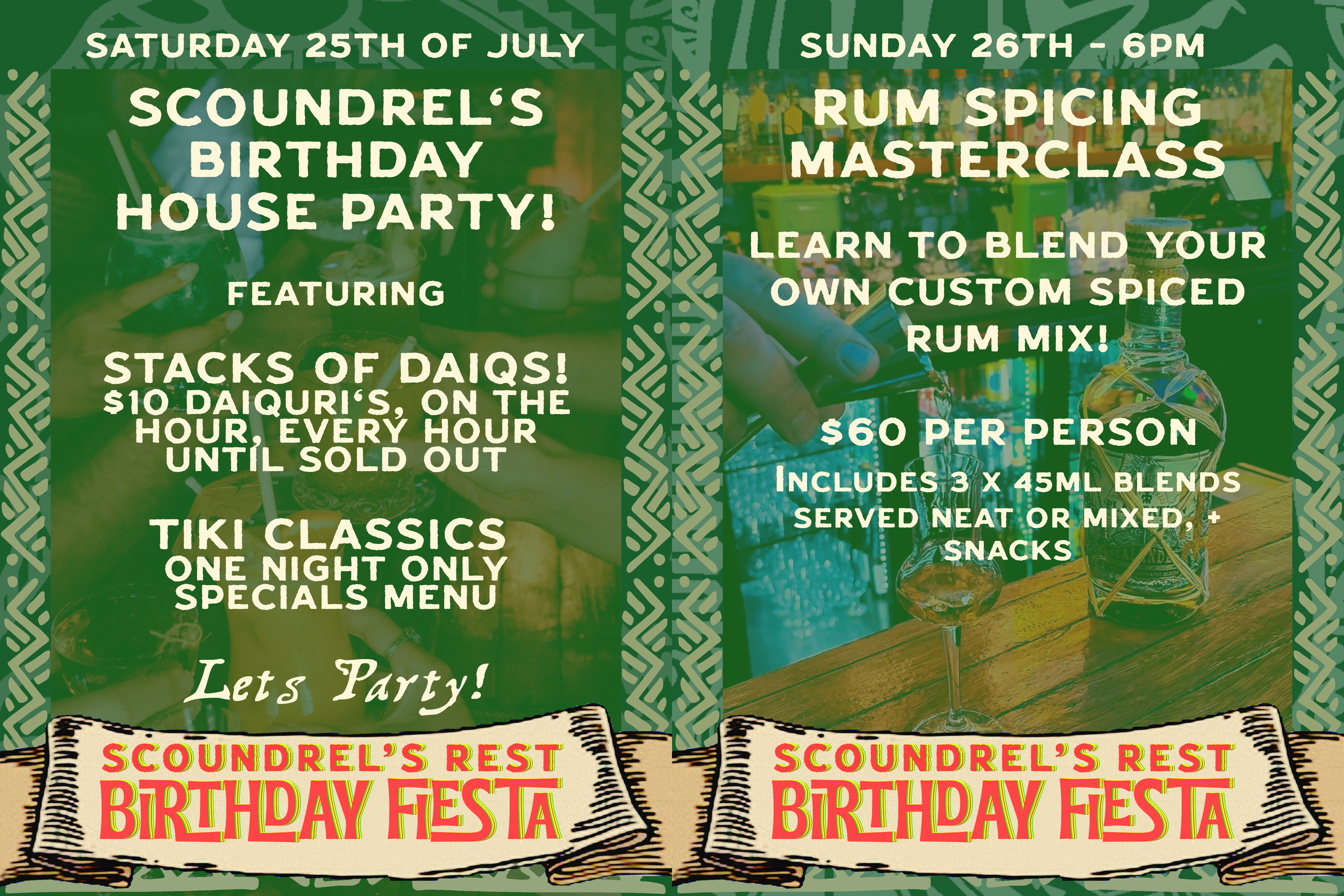 Scoundrel's 2nd Birthday Fiesta! 