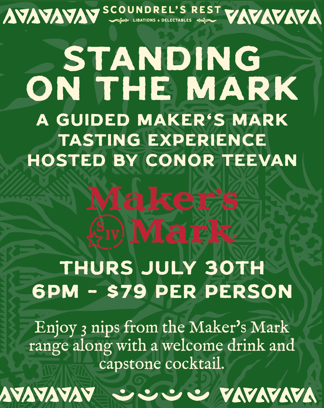 Standing on the Mark