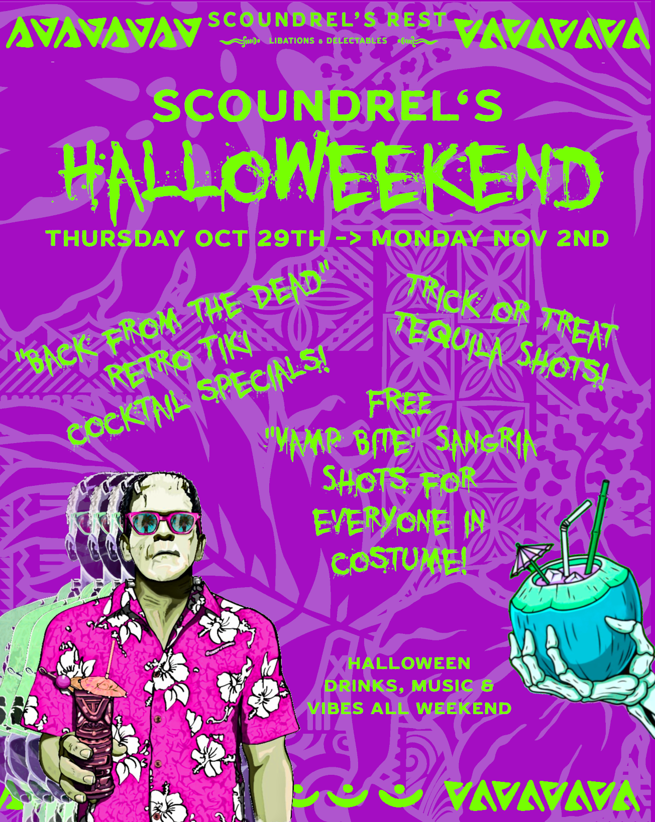Scoundrel's Halloweekend