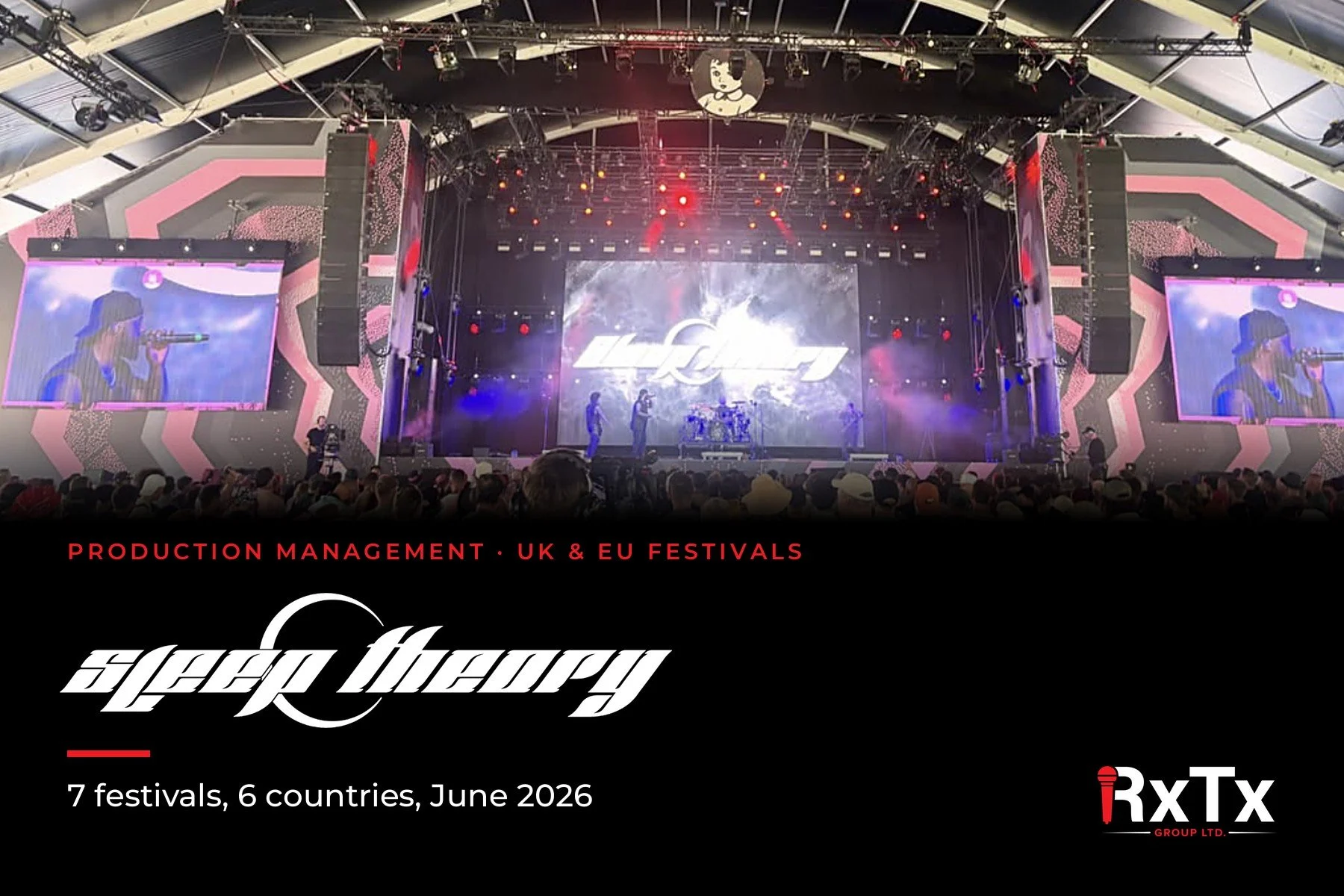 Sleep Theory, UK &amp; EU Festivals, Summer 2026