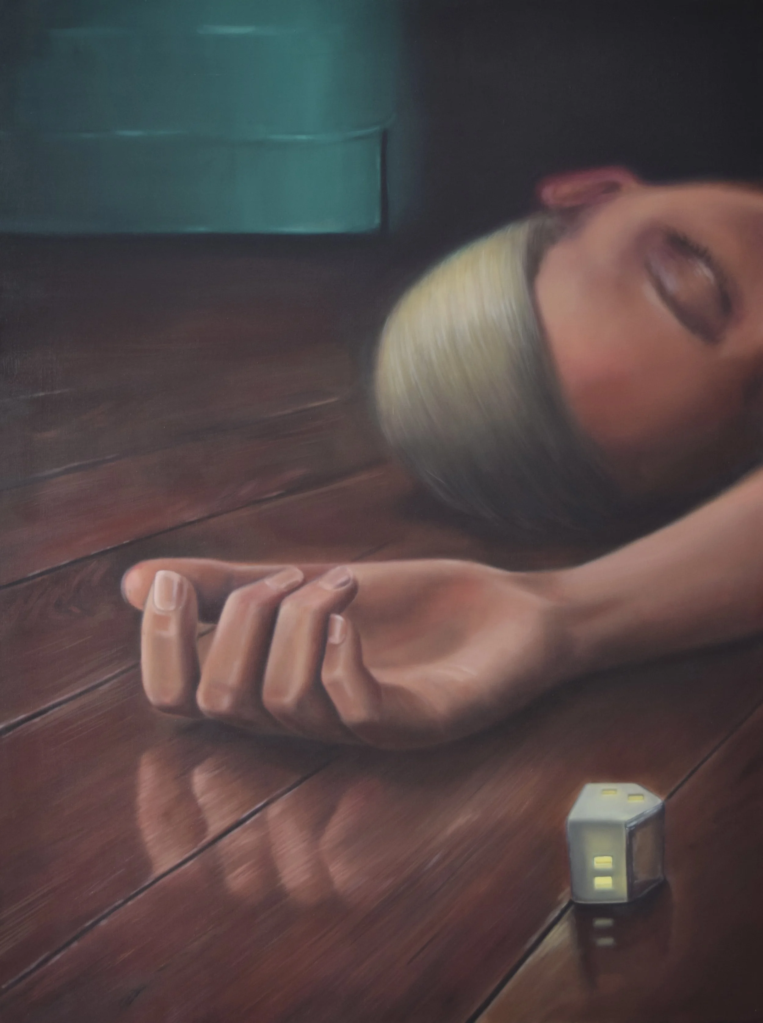 A house divided against itself cannot stand.

2026, 160cm x 120cm, Oil on Linen. 
