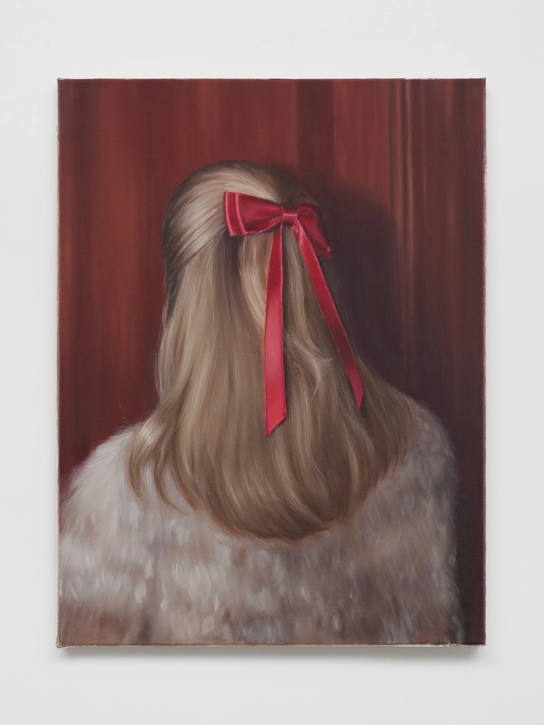 Now no more chasing rainbows, and hoping for an end to them.
2025, Oil on linen, 80cm x 50cm
