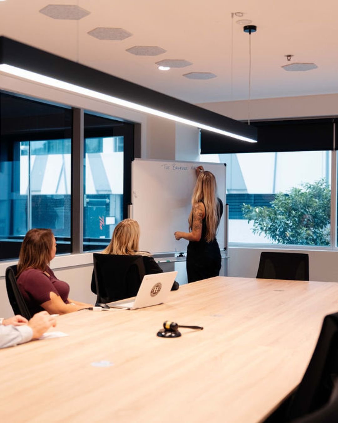 Host the meeting. Skip the stress.

The Boardroom gives you a private space for up to 16 people, with optional catering, drinks packages, and even team building in the batting cages.

You focus on the agenda - we&rsquo;ll handle the rest.

📝 AV + st
