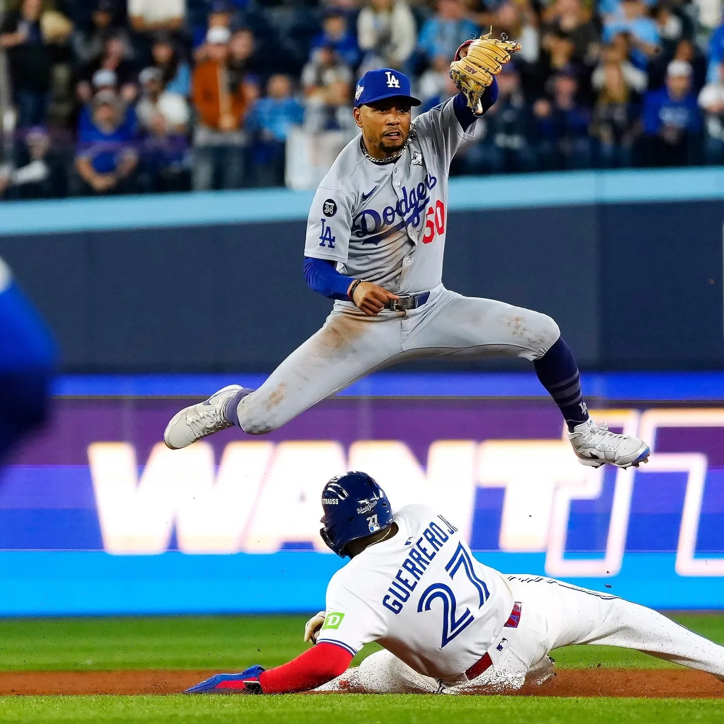 🔵 ⚪️ GAME 6 ⚪️ 🔵 
IT&rsquo;S ON BABY! 
Join us tomorrow to watch the Canadians take on the reigning champs in the World Series! Book your table now or walk in for a crisp Coors (and hopefully a respectful amount of innings) 😮&zwj;💨