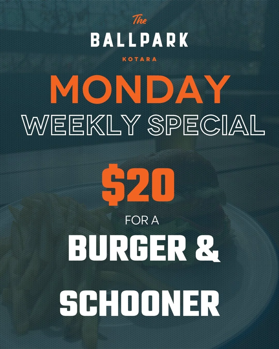 If you haven&rsquo;t heard already, we have weekly specials 🔥 

Do you want some good food with a cold bevy on these scorchers? I know I do!! These specials will run ALL DAY so come in and say hi or make a booking for lunch or dinner (or both 😉)!! 