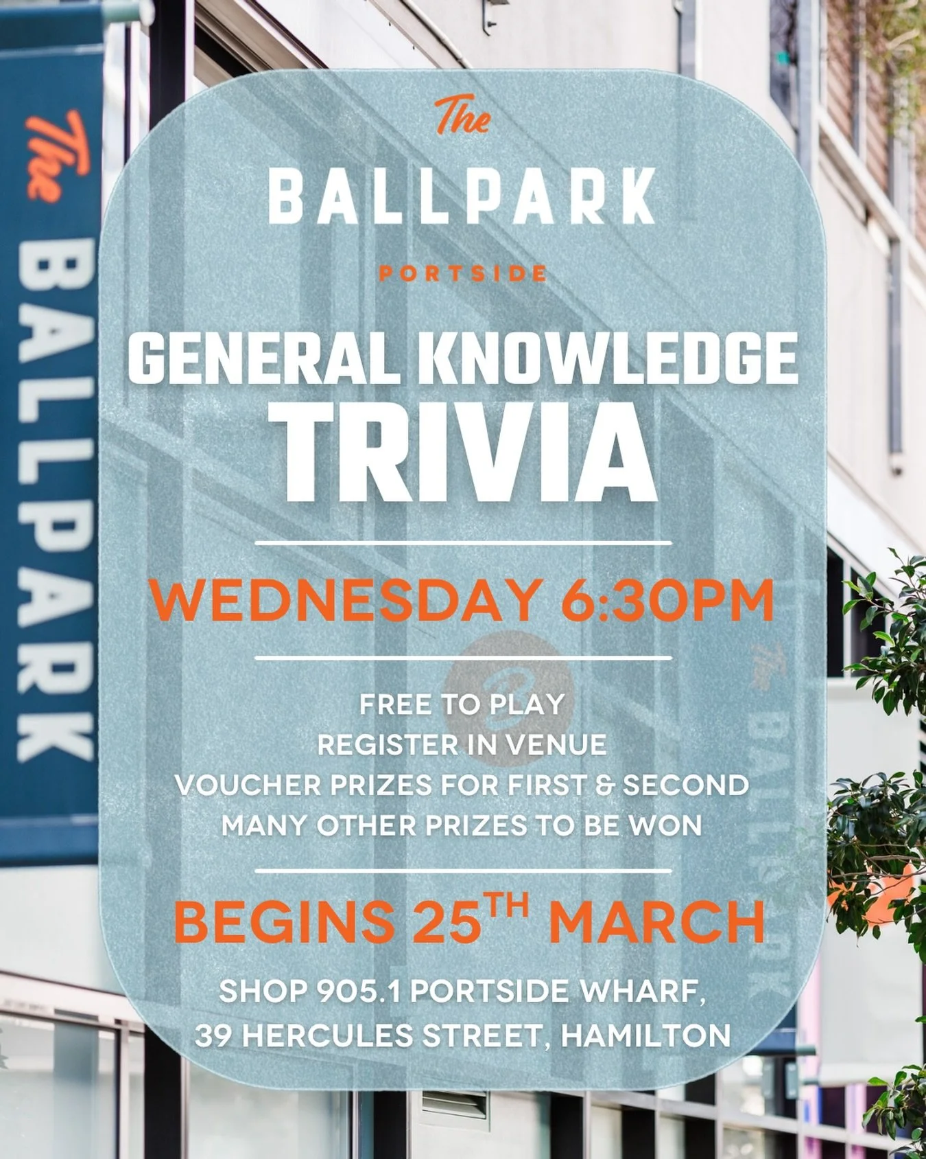 LAUNCHING SOON🧠⚡️

Beginning 25th March we&rsquo;re kicking off general knowledge trivia with the legends from ISO Trivia to bring a proper midweek showdown🔥

Tag your trivia team below &amp; let&rsquo;s see who&rsquo;s backing themselves👇

Reckon
