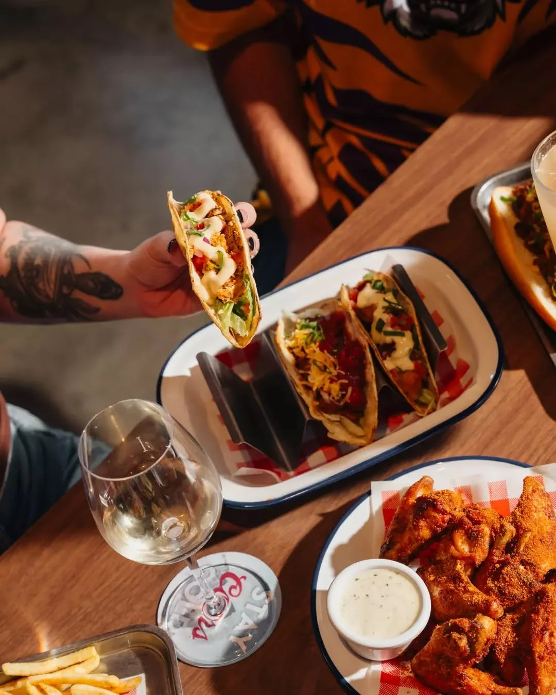 PSA. The tacos are, in fact, banging.

Want to book a table, game or host a party? Link in bio!

📍&nbsp;Westfield Kotara, Level 3 Rooftop, Northcott Dr, Kotara NSW 2289

#newcastle #kotara #theballpark