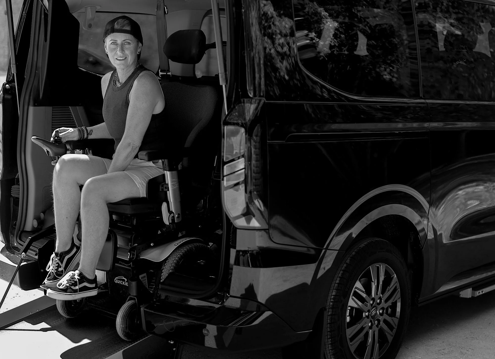 Black & White portrait of Harper Cole Roberts