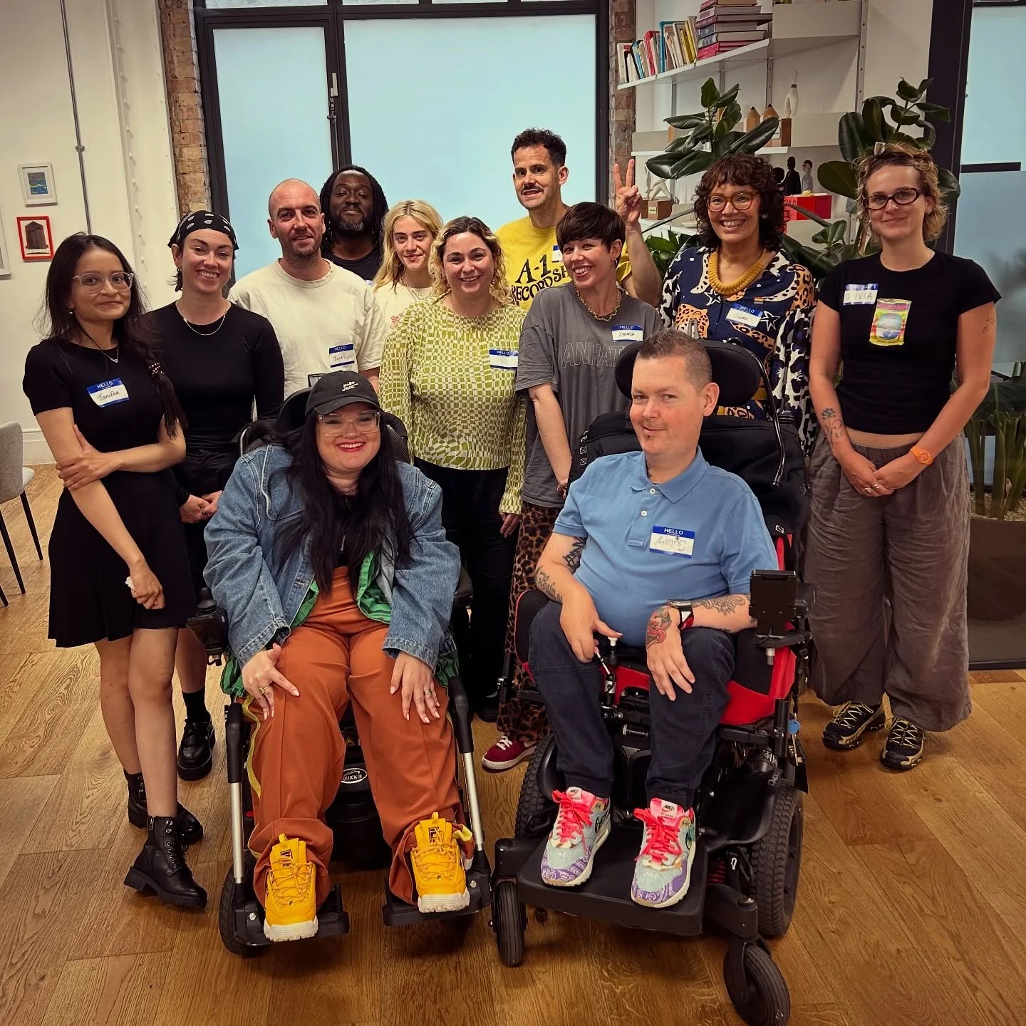 Earlier this week we spent a morning with our partners @itsnicethat to deliver an accessibility roundtable workshop as part of their Beyond the Brief programme. 

We were joined by WNF talent @unstoppablecrazycripple @sobadass_sam and @tanisha.dayal 