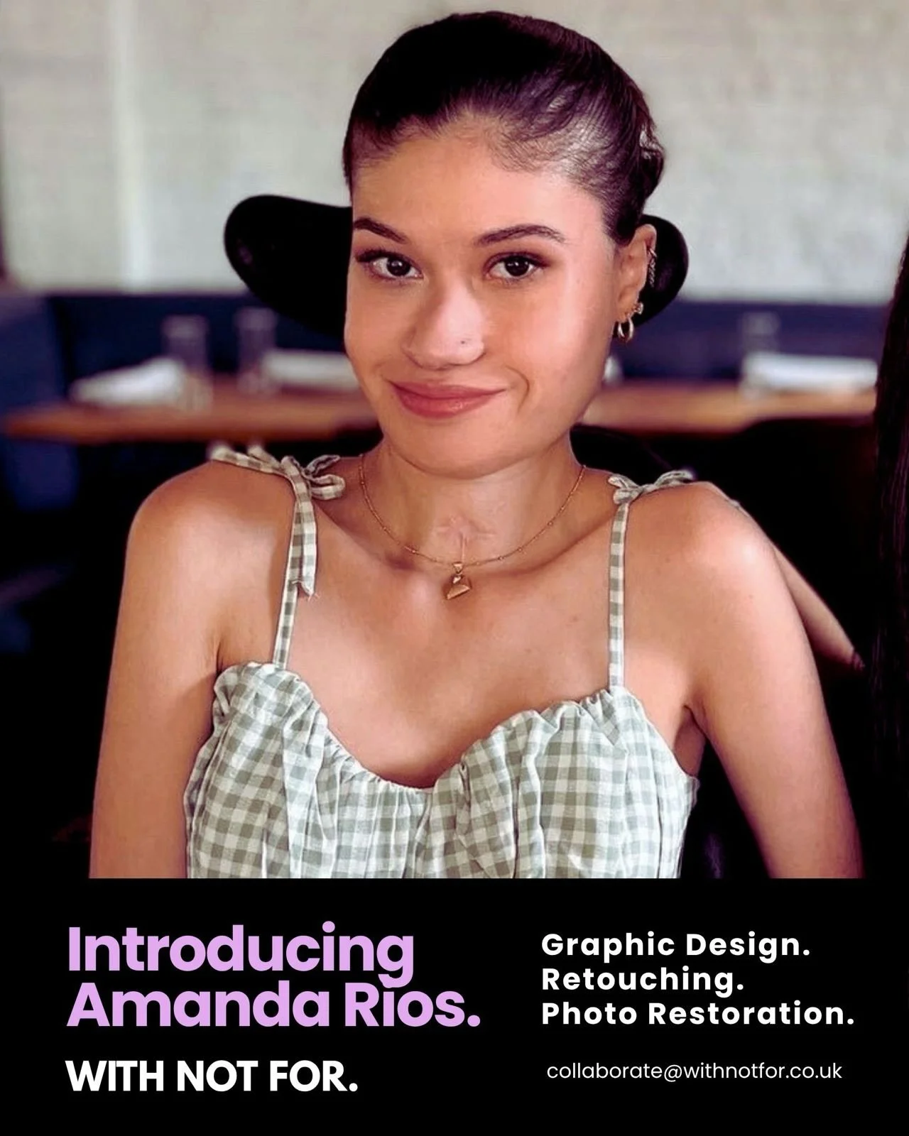 Introducing @ariosgraphics Rios, a New York based Designer with a primary focus in logo design and photo retouching. With over 10 years of design and digital media experience she is a lifelong creative with a Bachelor&rsquo;s degree. 

As a Disabled 