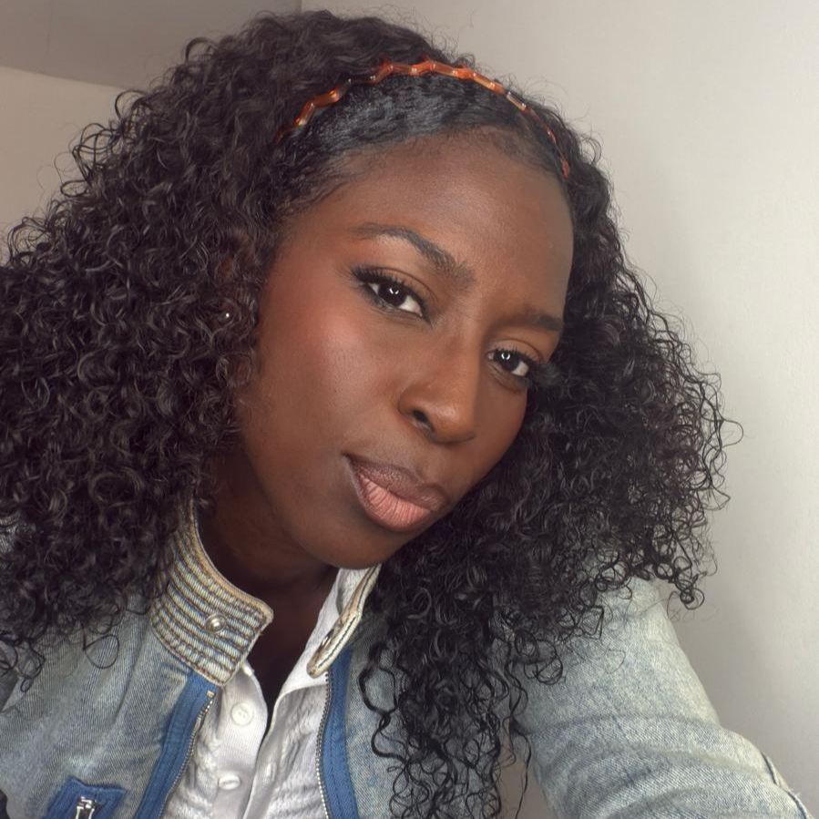 Selfie of Sweetie Goll - denim jacket