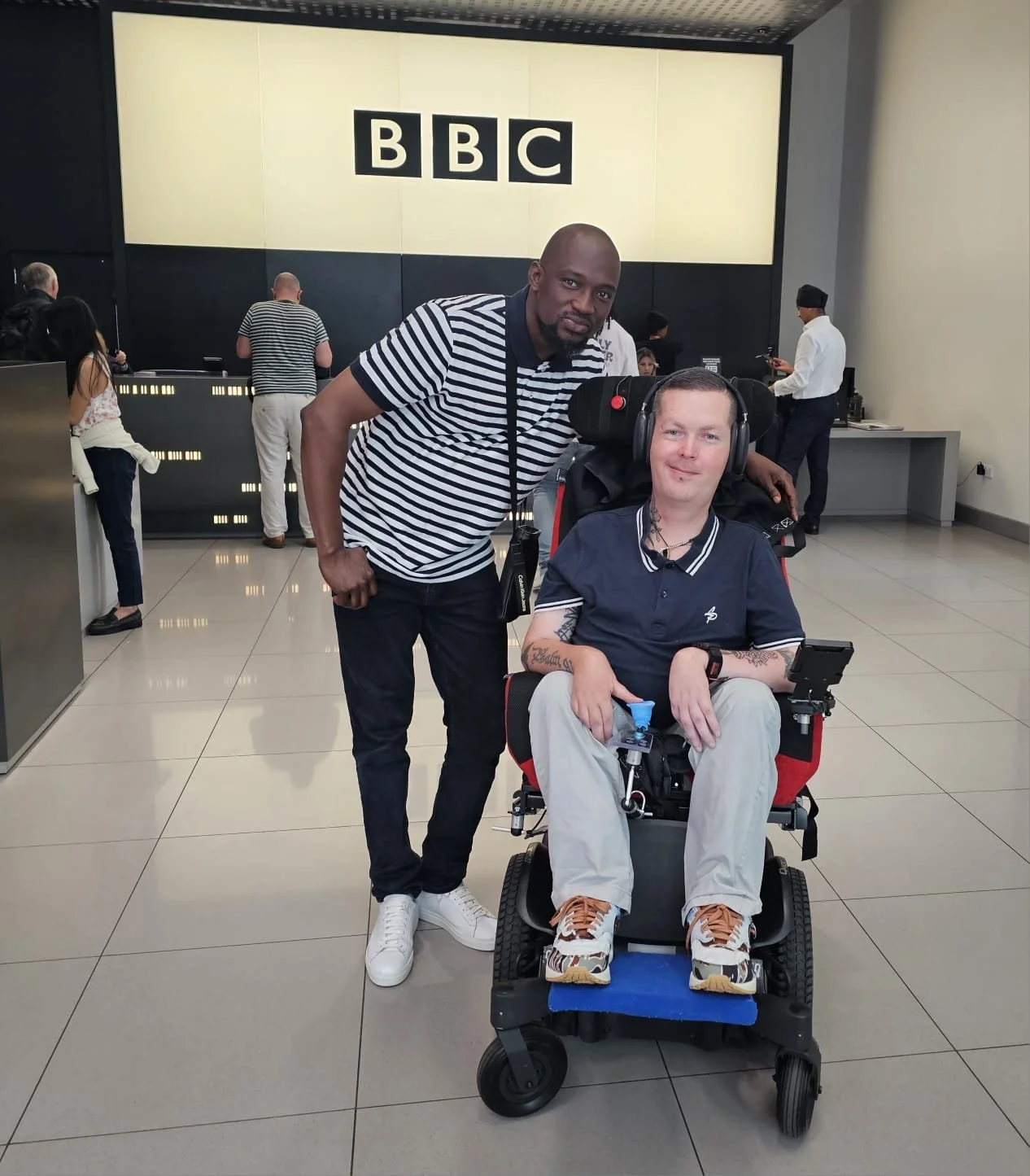 Luis Canto E Castro at the BBC