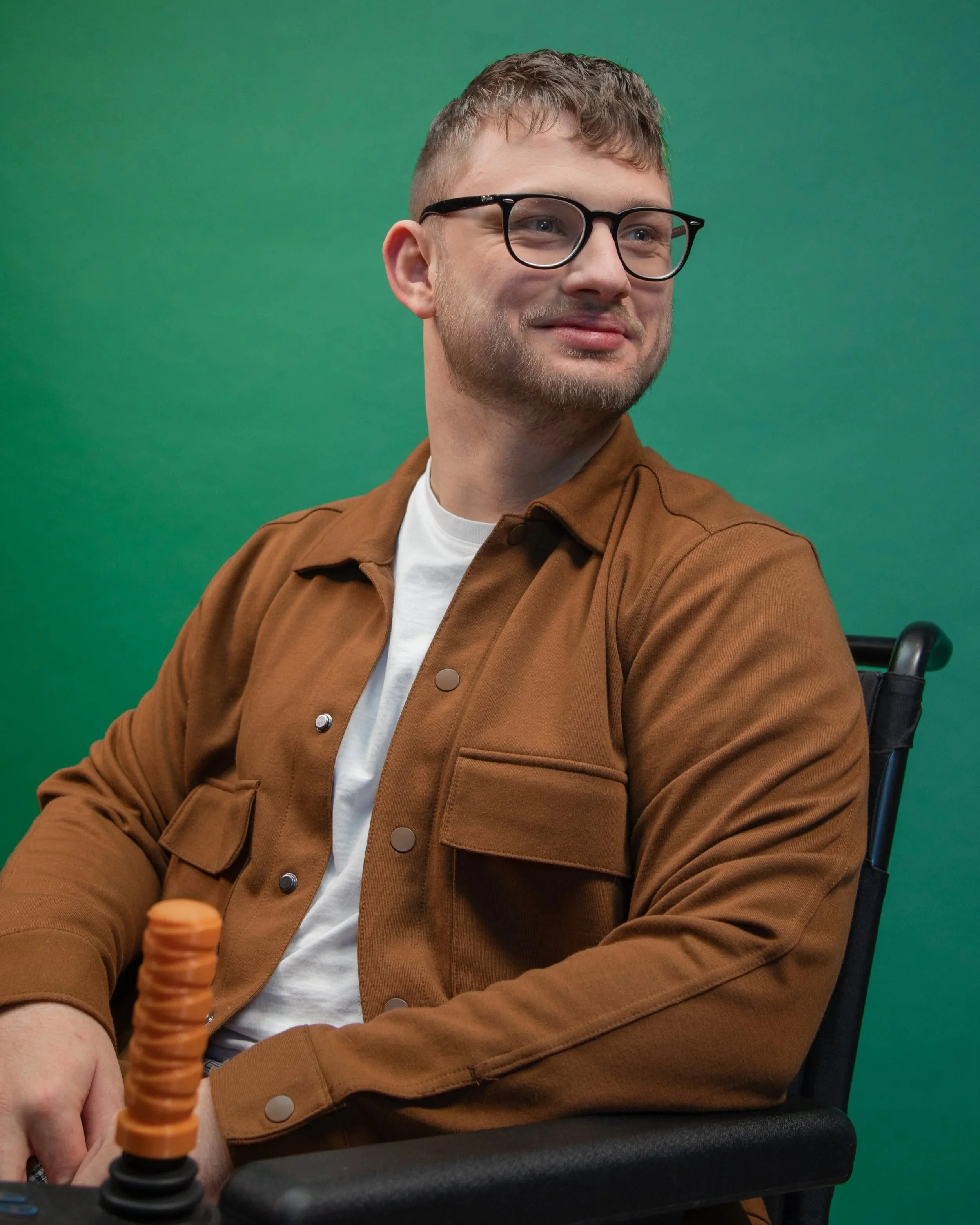 Portrait of Alex MacKenzie - brown shirt