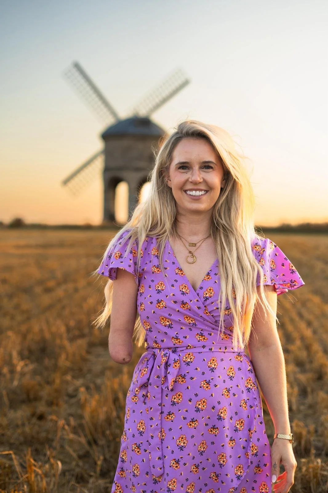 Portrait of Brooke Millhouse - purple dress