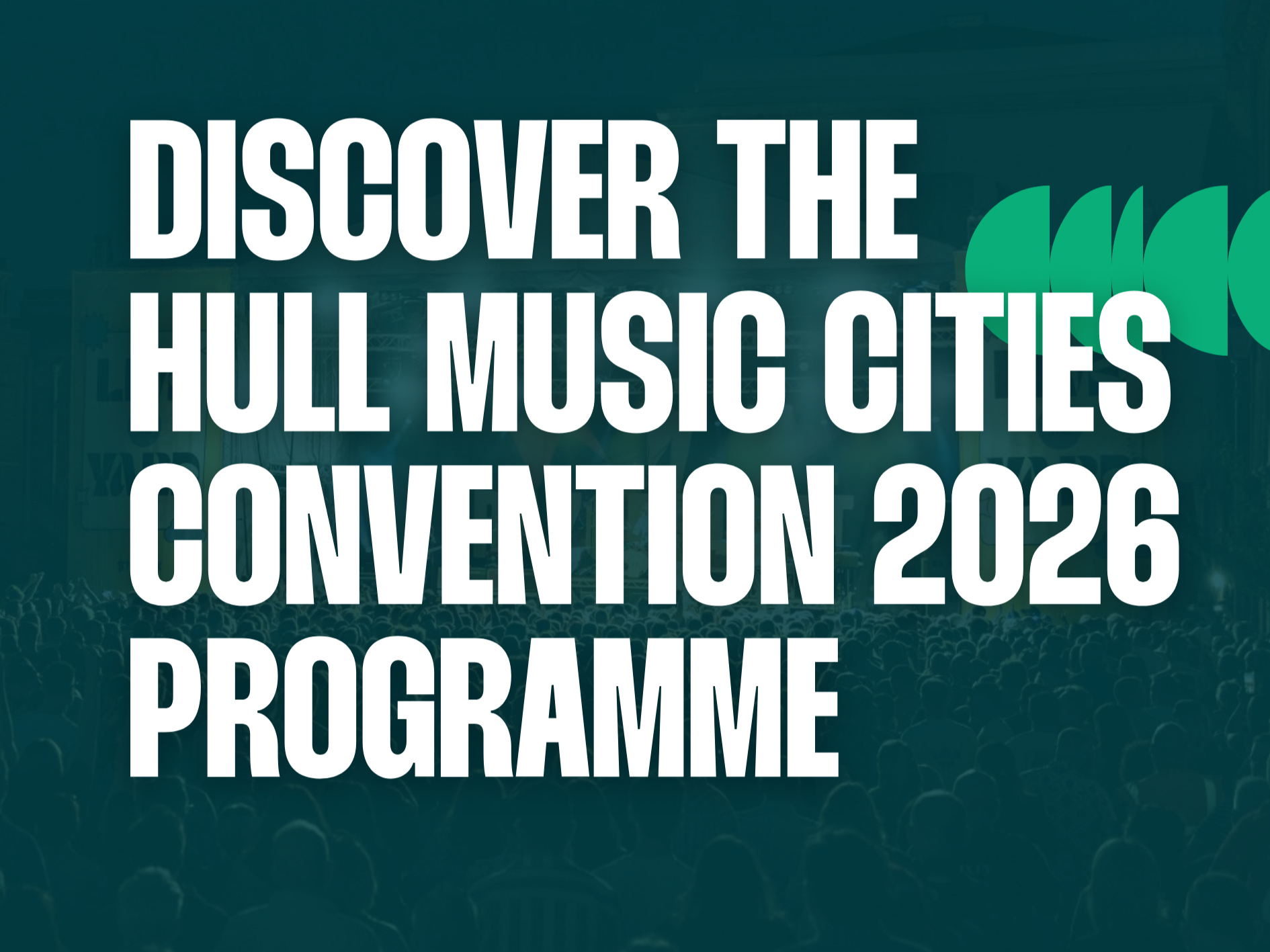 Hull Music Cities Convention: Full Programme Announced!