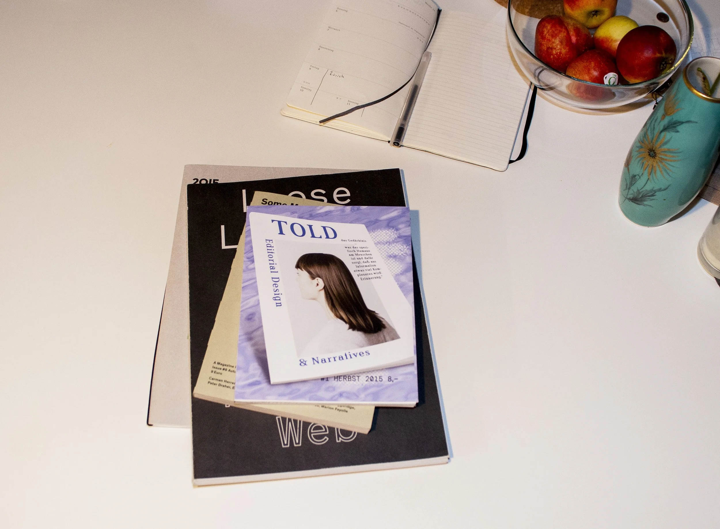 Told Magazine, Editorial Design with Viola Steinberg