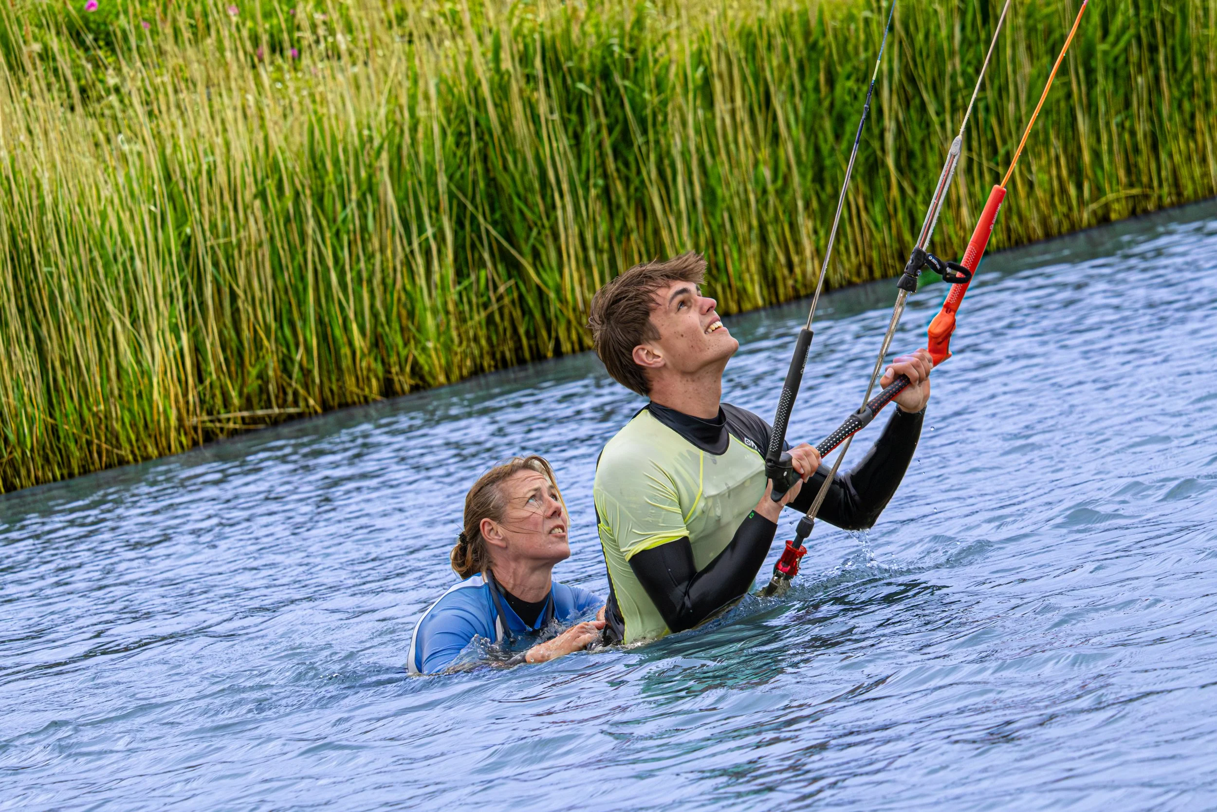 Kitesurfles Makkum/Kornwerderzand 