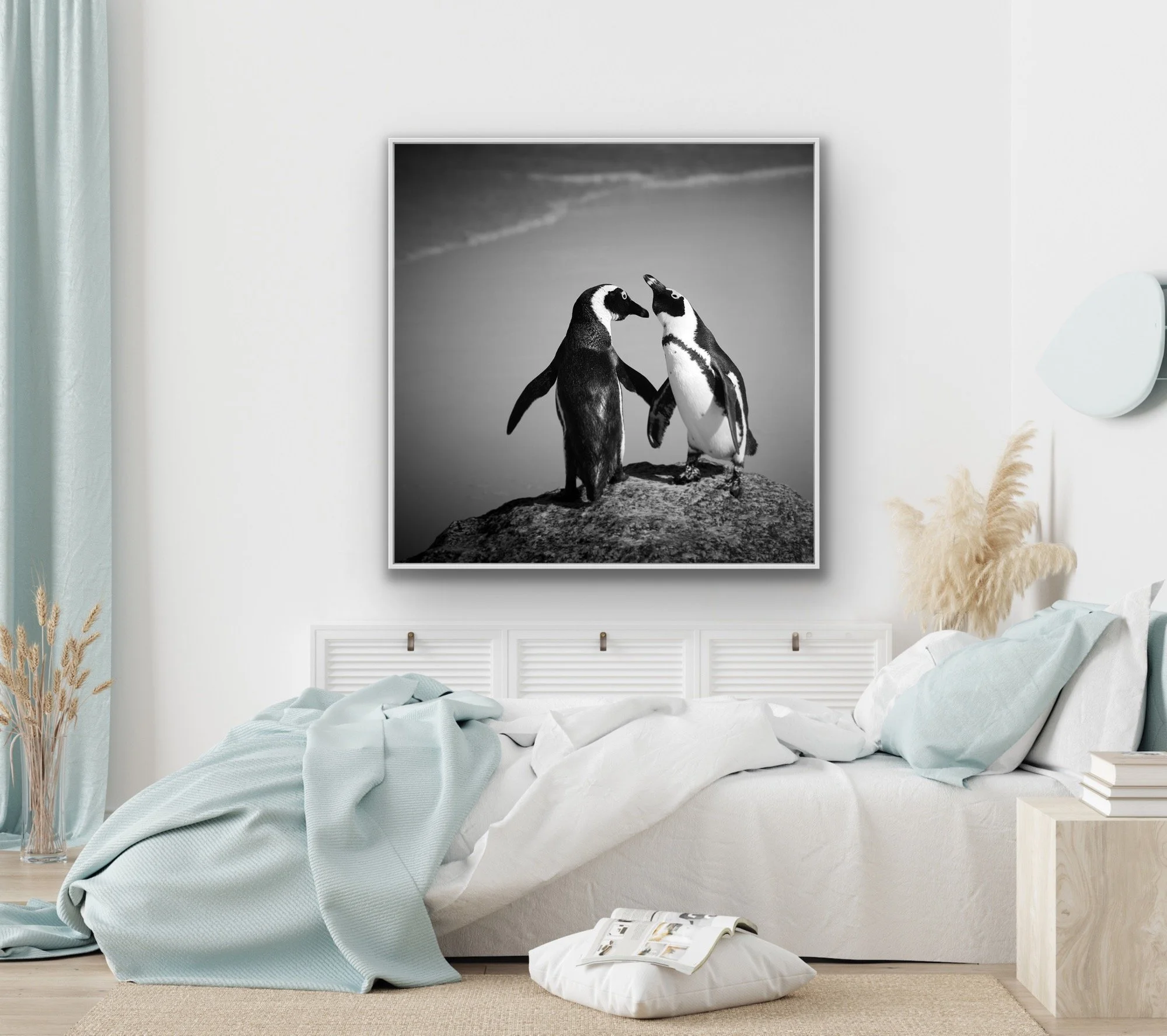 'Care to Dance?' finished in a custom float frame by © Dan Callister