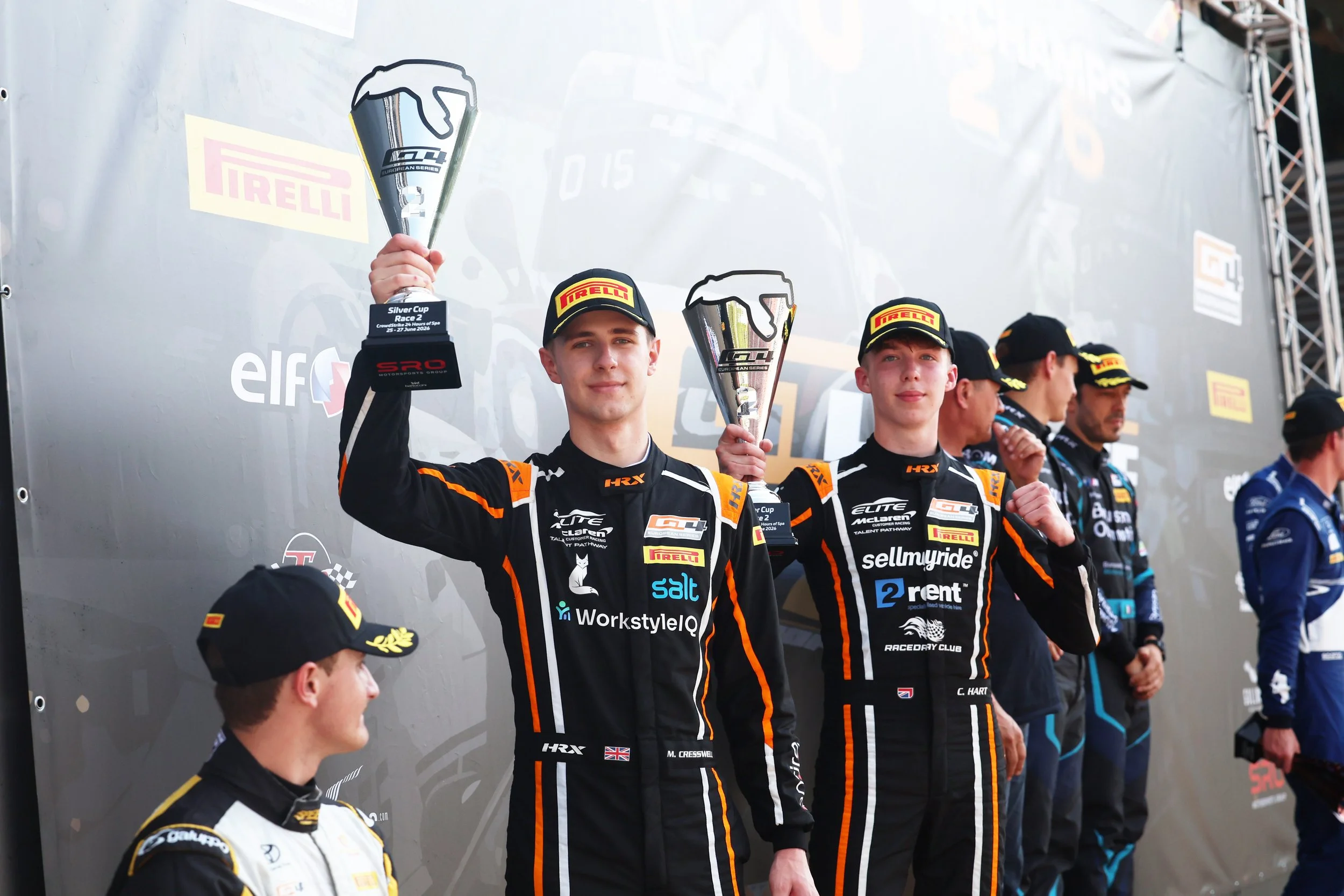 Charlie Secures Double Podium At Spa