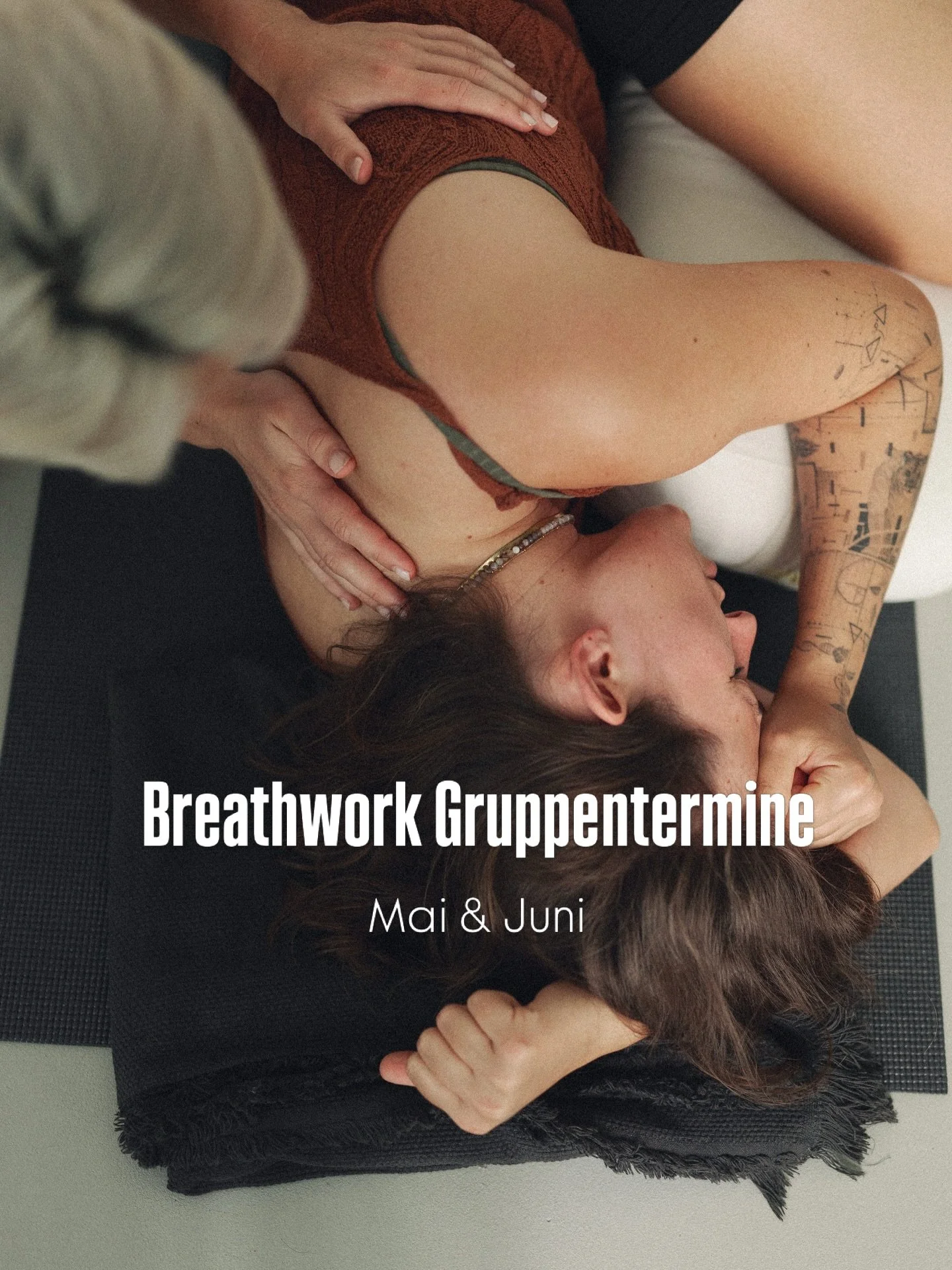 Breathwork Gruppentermine Mai &amp; Juni 🌸 

Jeder Termin ist immer ein bisschen anders. F&uuml;r dich, f&uuml;r mich, f&uuml;r dein System. 

Doch was sie dir immer bieten ist ein Ort zum Sp&uuml;ren. Ein Ort an dem deine Gedanken zumindest einmal 