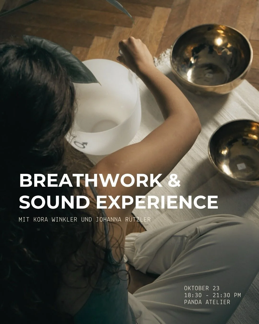 VOL. 3 ❤️

Weil die letzten Male einfach so, so sch&ouml;n waren, wollten wir es unbedingt wieder machen.

Es wird wieder eine Fusion aus Connected Breath und anschlie&szlig;endem Soundbath. Also viiiel Raum zum gemeinsamen Atmen, Sp&uuml;ren, aber a