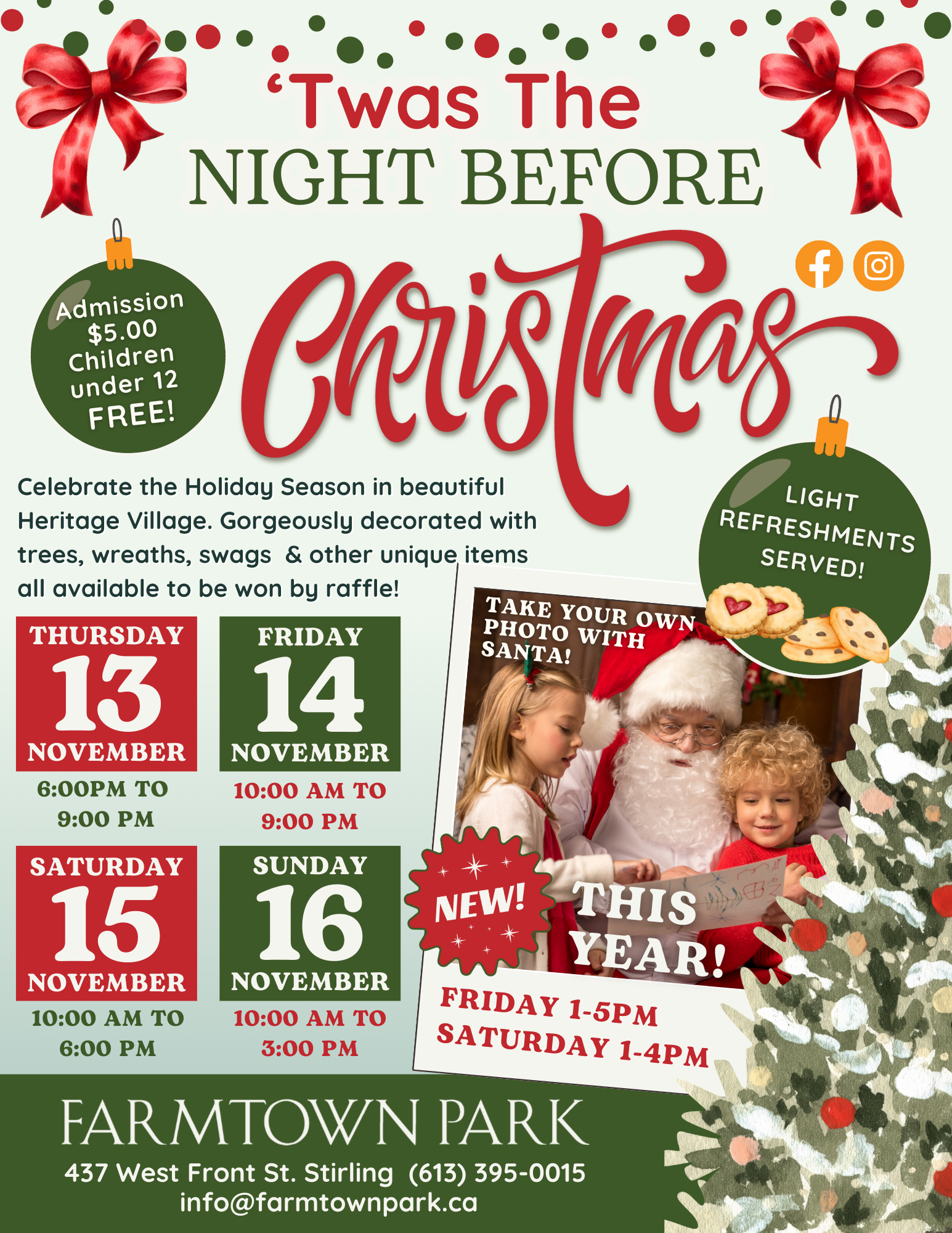 Festival of Trees - 'Twas the Night before Christmas