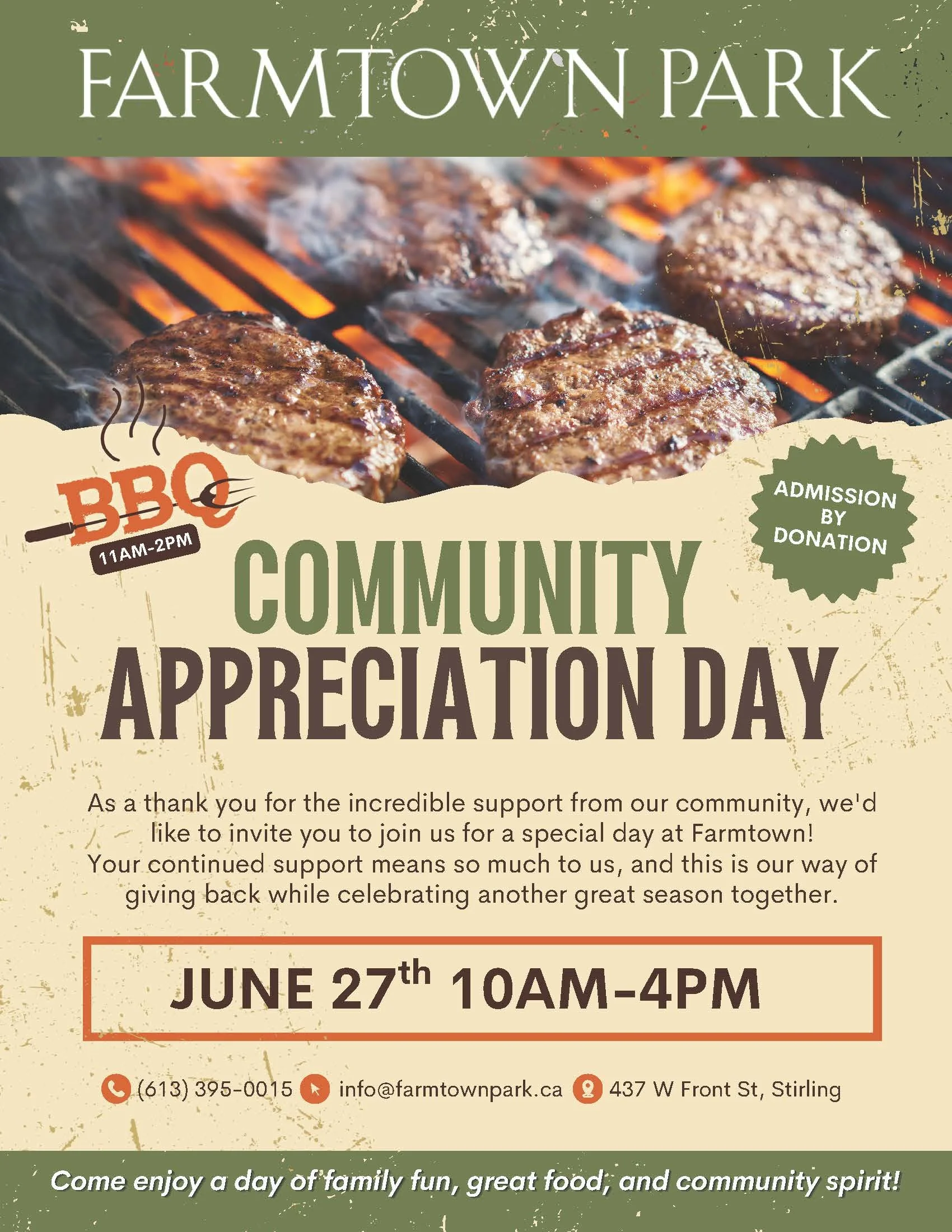 Community Appreciation Day