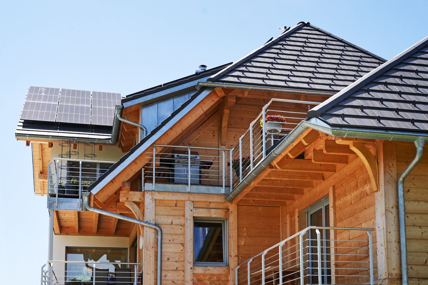 Schwarzwaldhaus gebaut von der Zimmerei Ganter