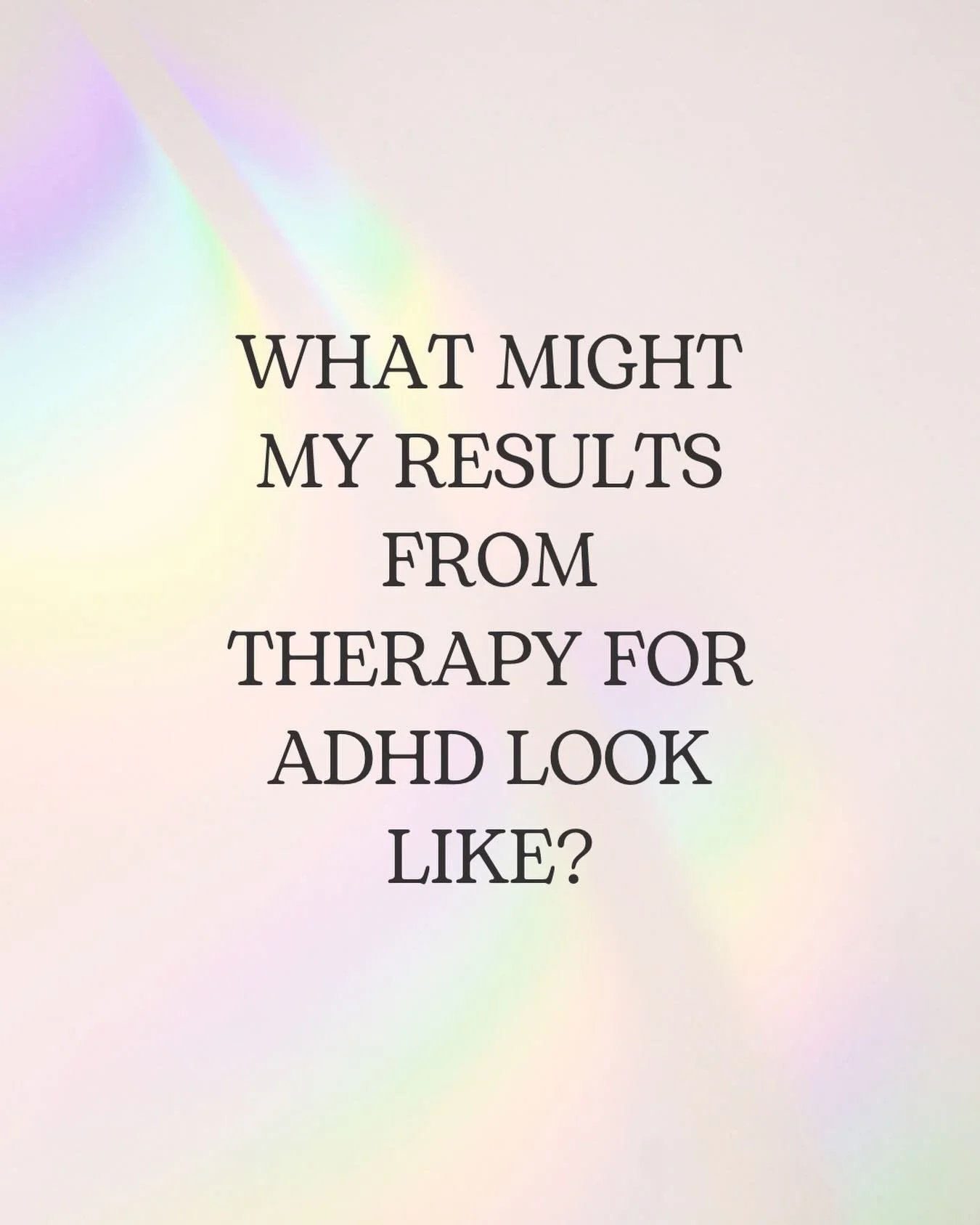 Starting therapy for ADHD&mdash;especially when it affects your social skills&mdash;can feel intimidating. Not because you don&rsquo;t want change, but because you&rsquo;re not always sure what that change even looks like.

Here&rsquo;s what you can 