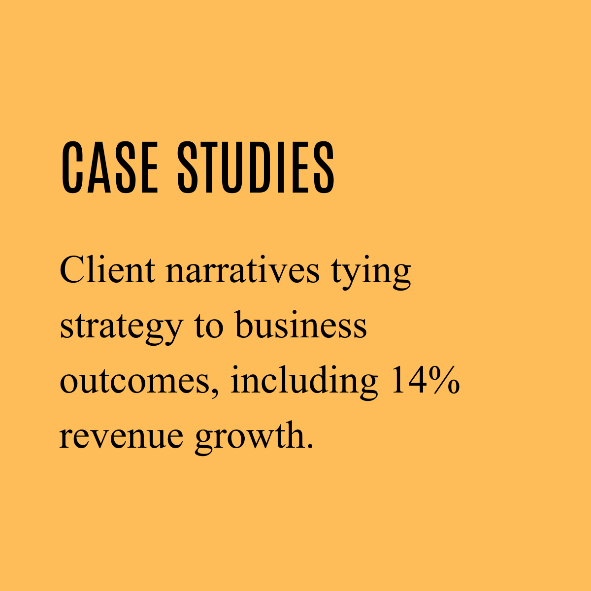 Case Studies / Campaign Results