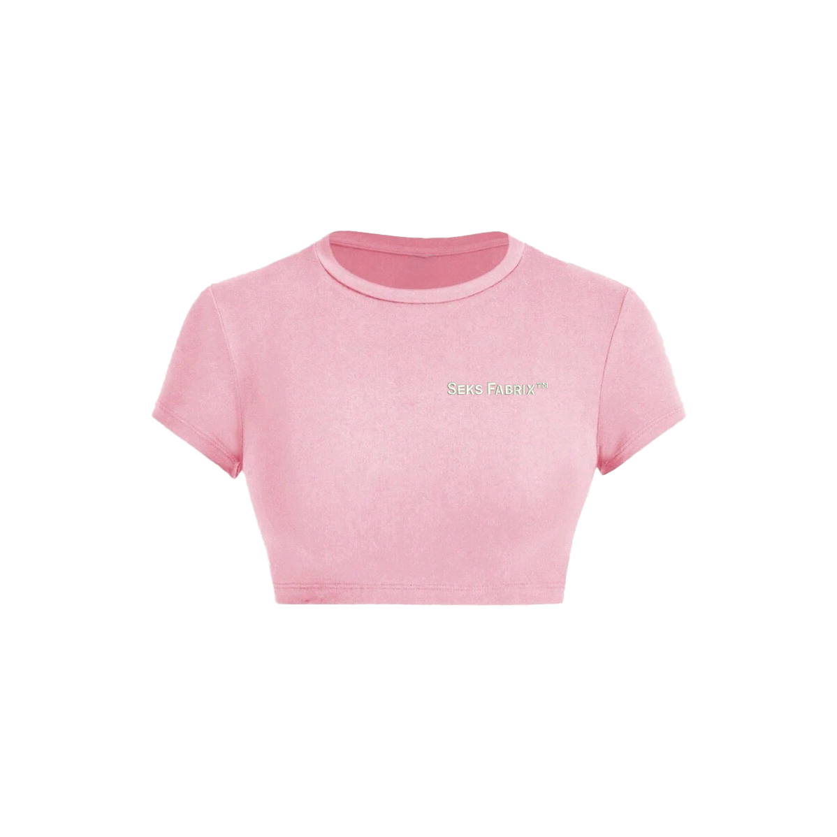 Seks Fabrix™ SS02 Crop Top • Blush