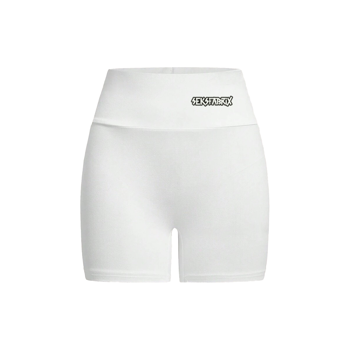 SEKSFABRIX SS02 Biker Shorts • White