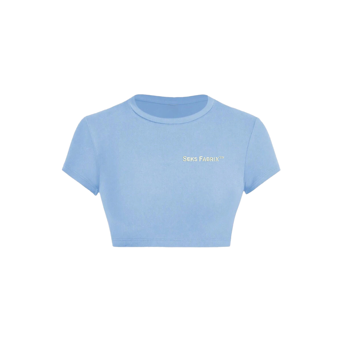 Seks Fabrix™ SS02 Crop Top • Sky