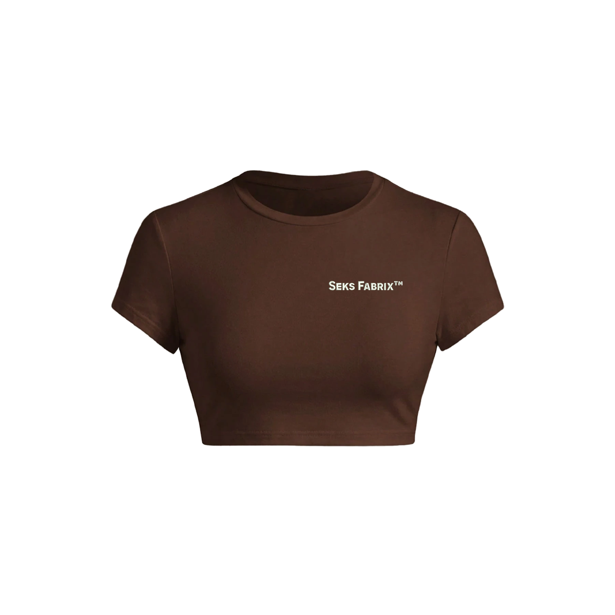 Seks Fabrix™ SS02 Mocha Crop Top