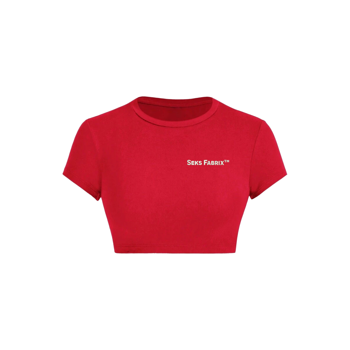 Seks Fabrix™ SS02 Crop Top • Cherry